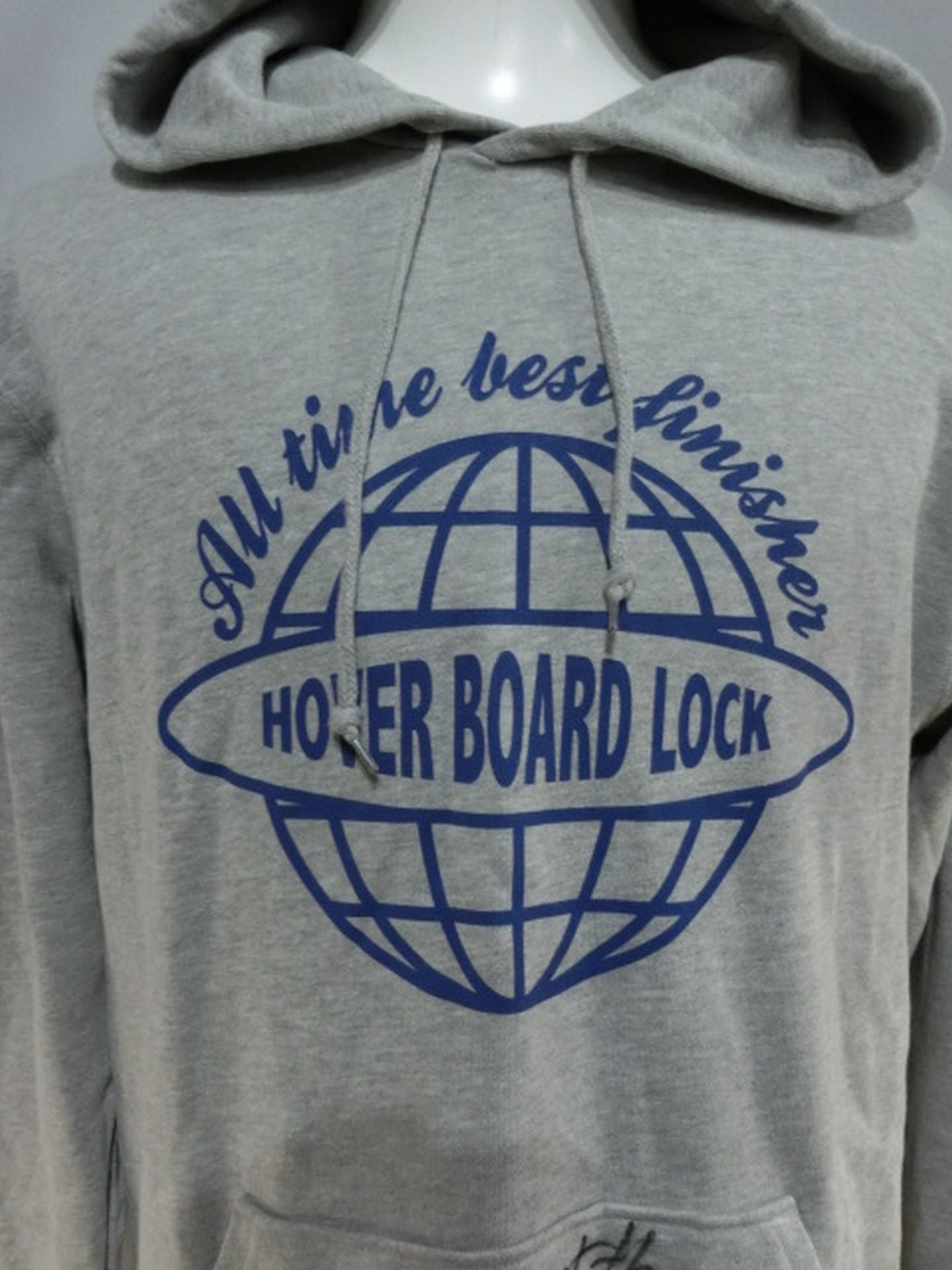 【直筆サイン入り】KUSHIDA プルオーバーパーカー②(グレー)