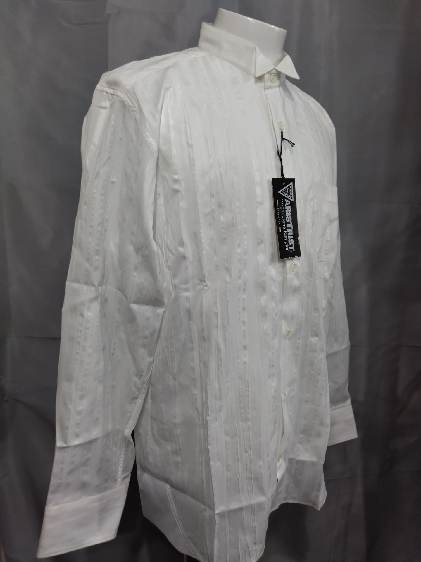 ARISTRIST AT バタフライシャツ(ホワイト)