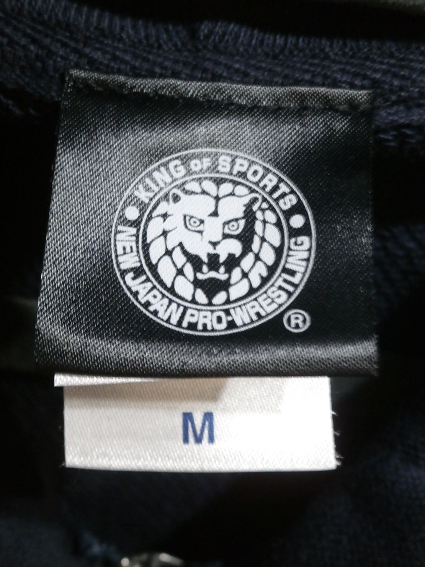 【直筆サイン入り】KUSHIDA「9482」ジップパーカー(ネイビー)