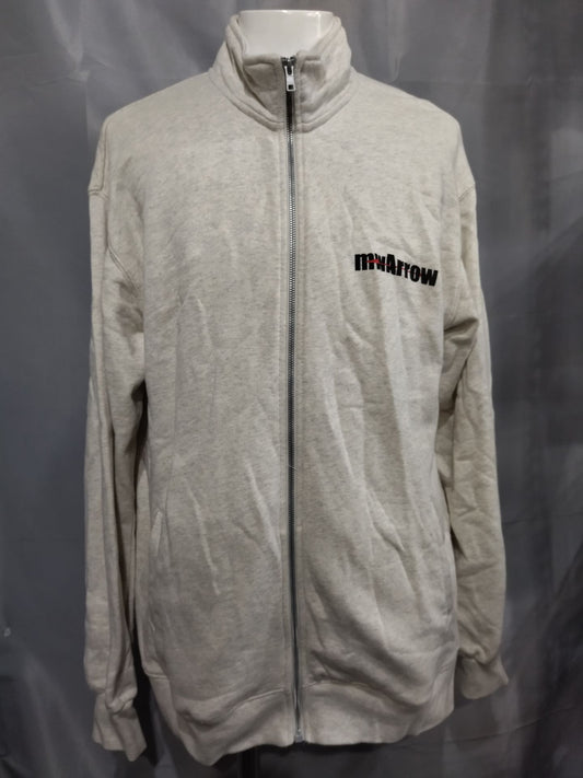 Minoru Suzuki "mwArrow" ZIP Sweatshirt / Oatmeal