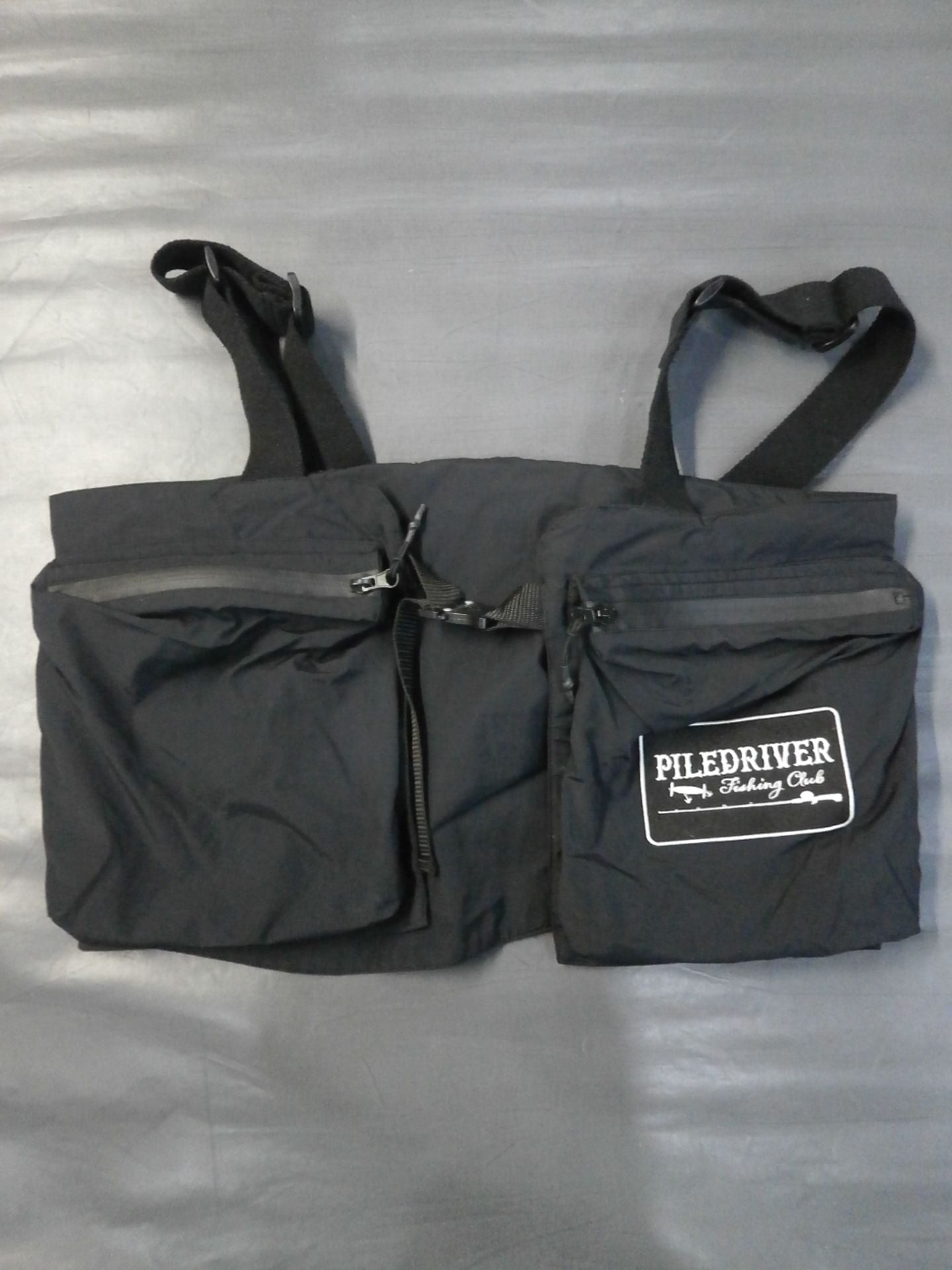 パイルドライバー原宿 P.F.C フィッシングベスト①(ブラック)