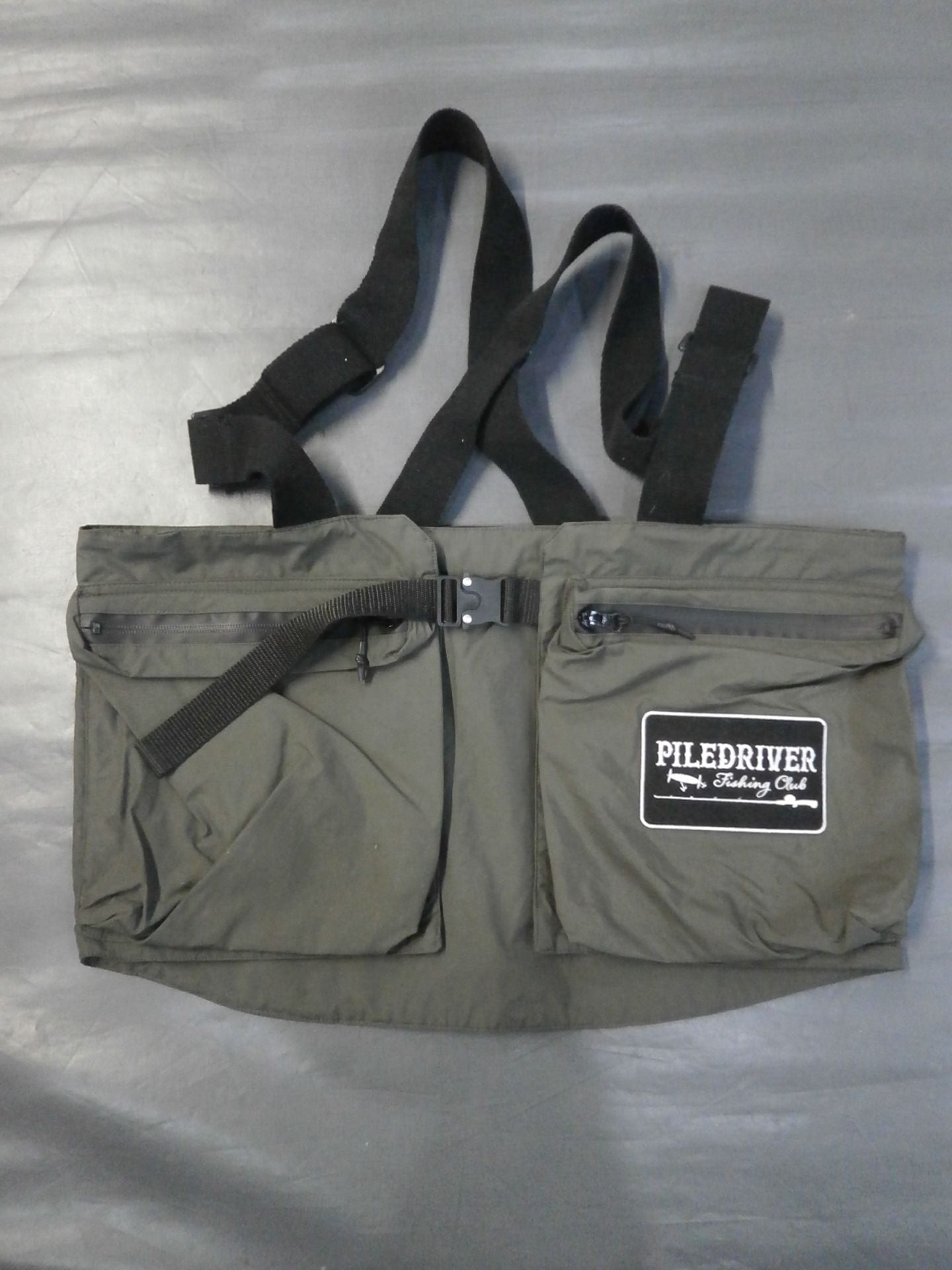 パイルドライバー原宿 P.F.C フィッシングベスト②(グレー)