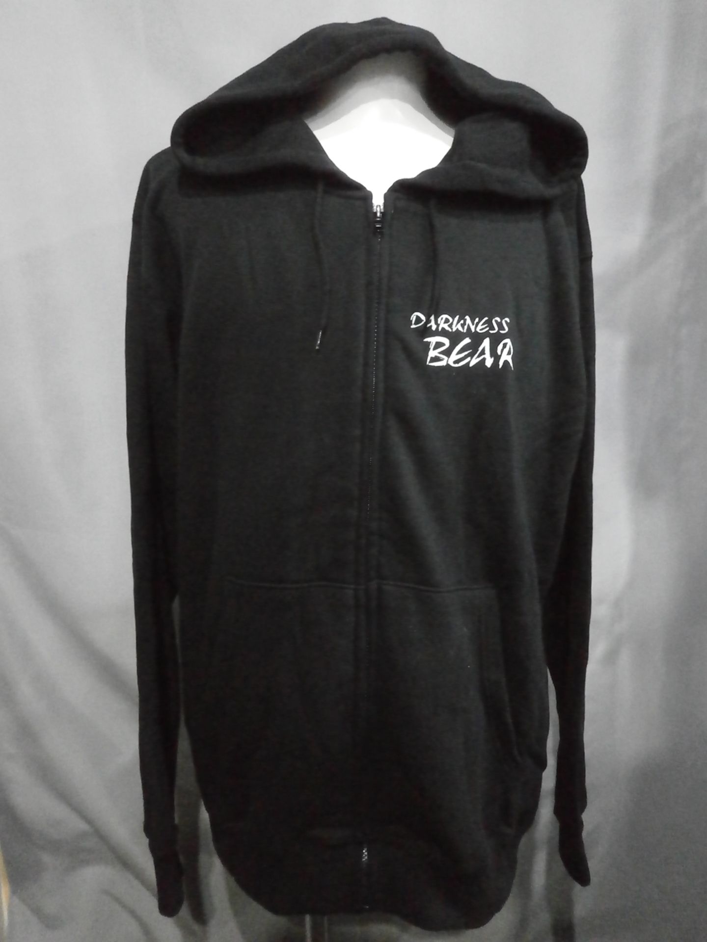 熊吉「DARKNESS BEAR」ジップパーカー