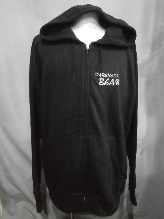 Kumayoshi "DARKNESS BEAR" zip hoodie
