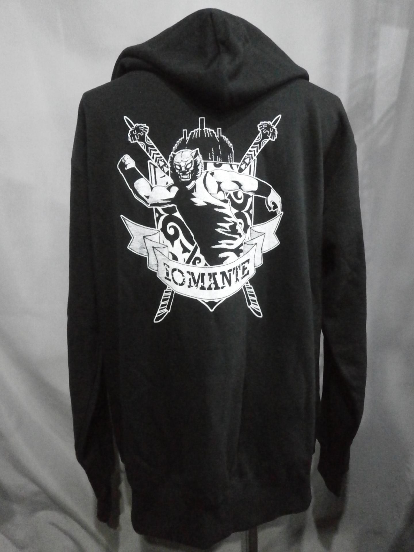 熊吉「DARKNESS BEAR」ジップパーカー