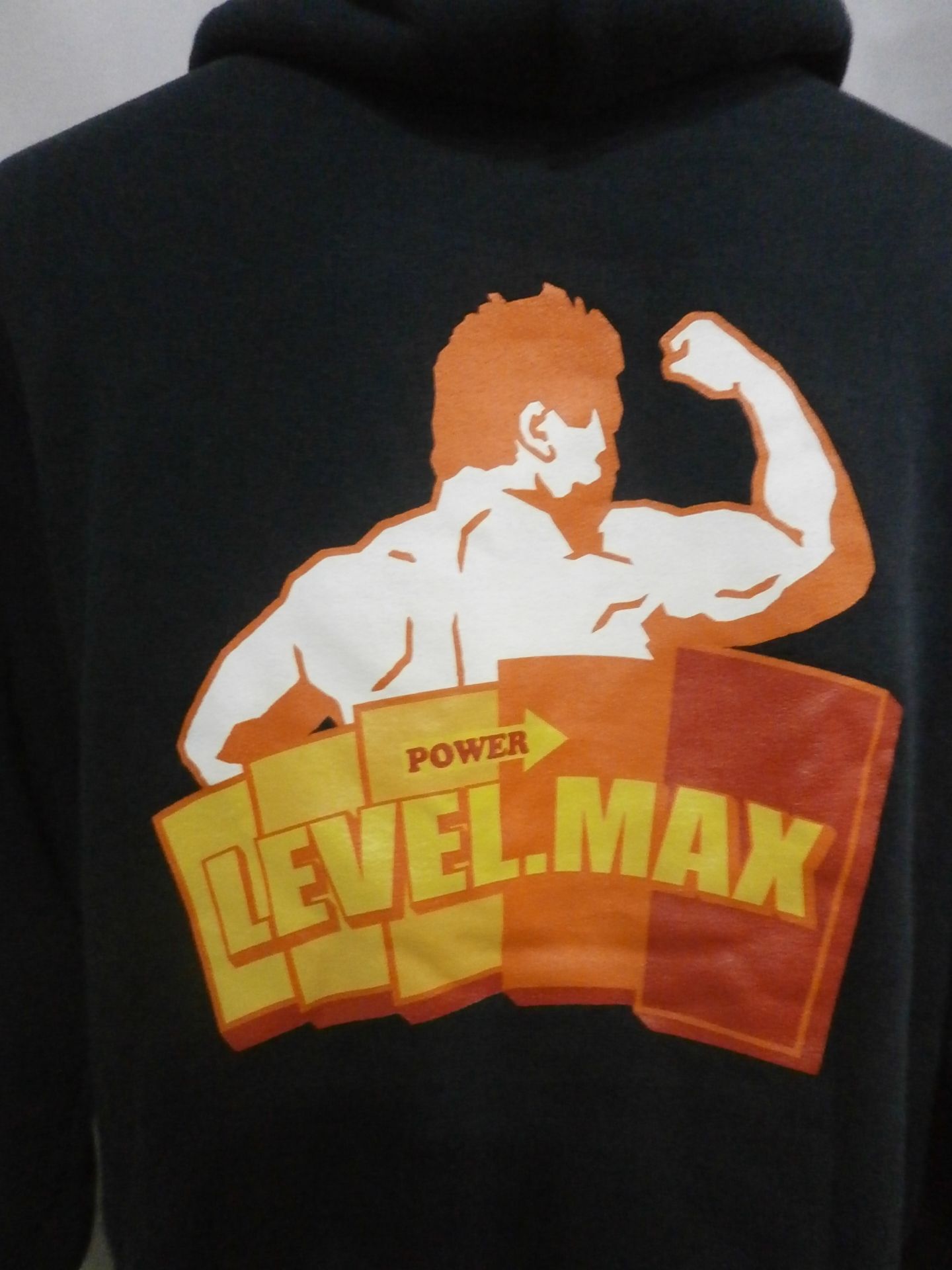Kensuke Sasaki  "POWER LEVEL MAX" Pulloverhoodie