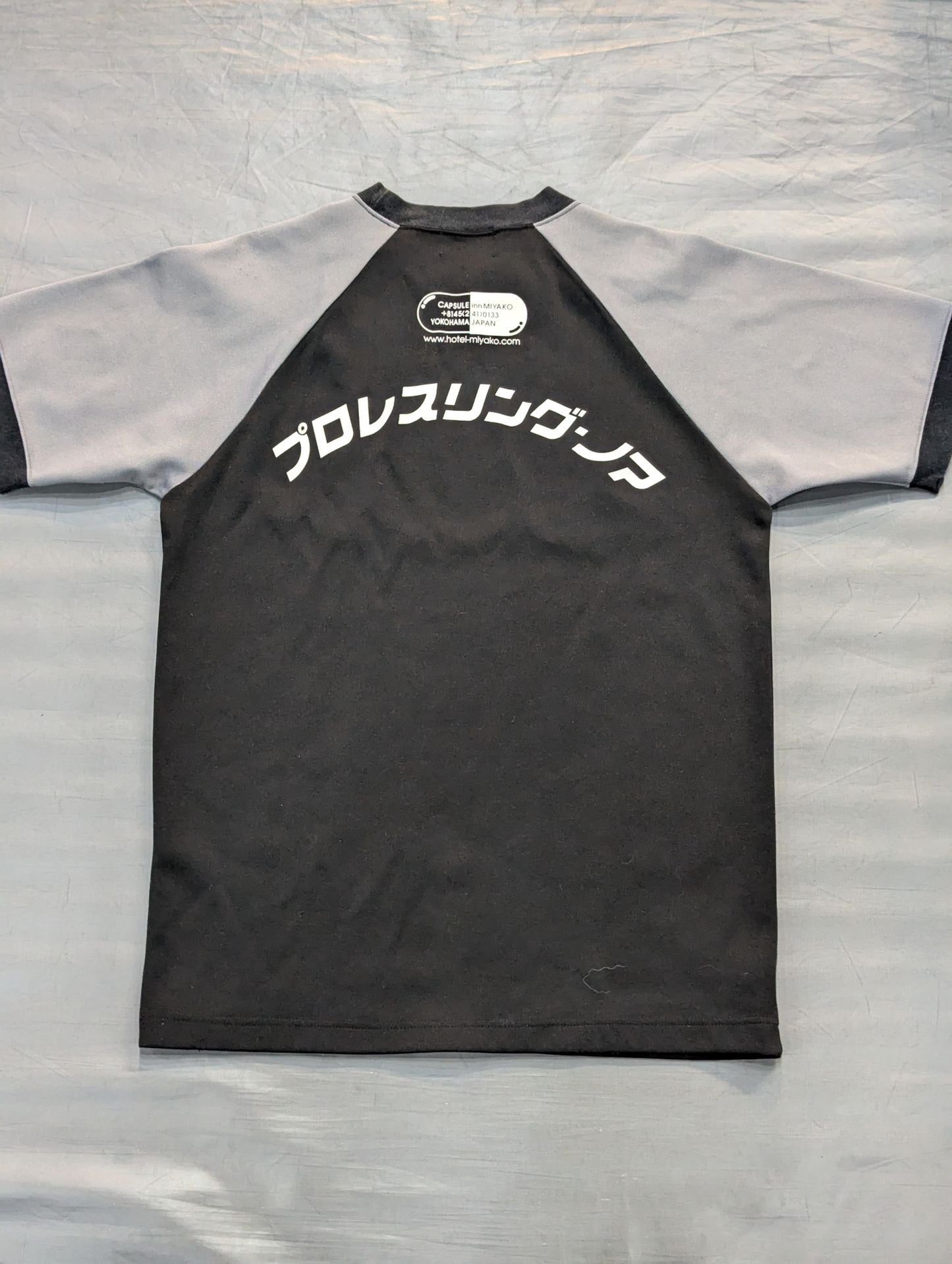 NOAH×Capsule Inn Miyako 半袖セットアップ③(ブラック×グレー)