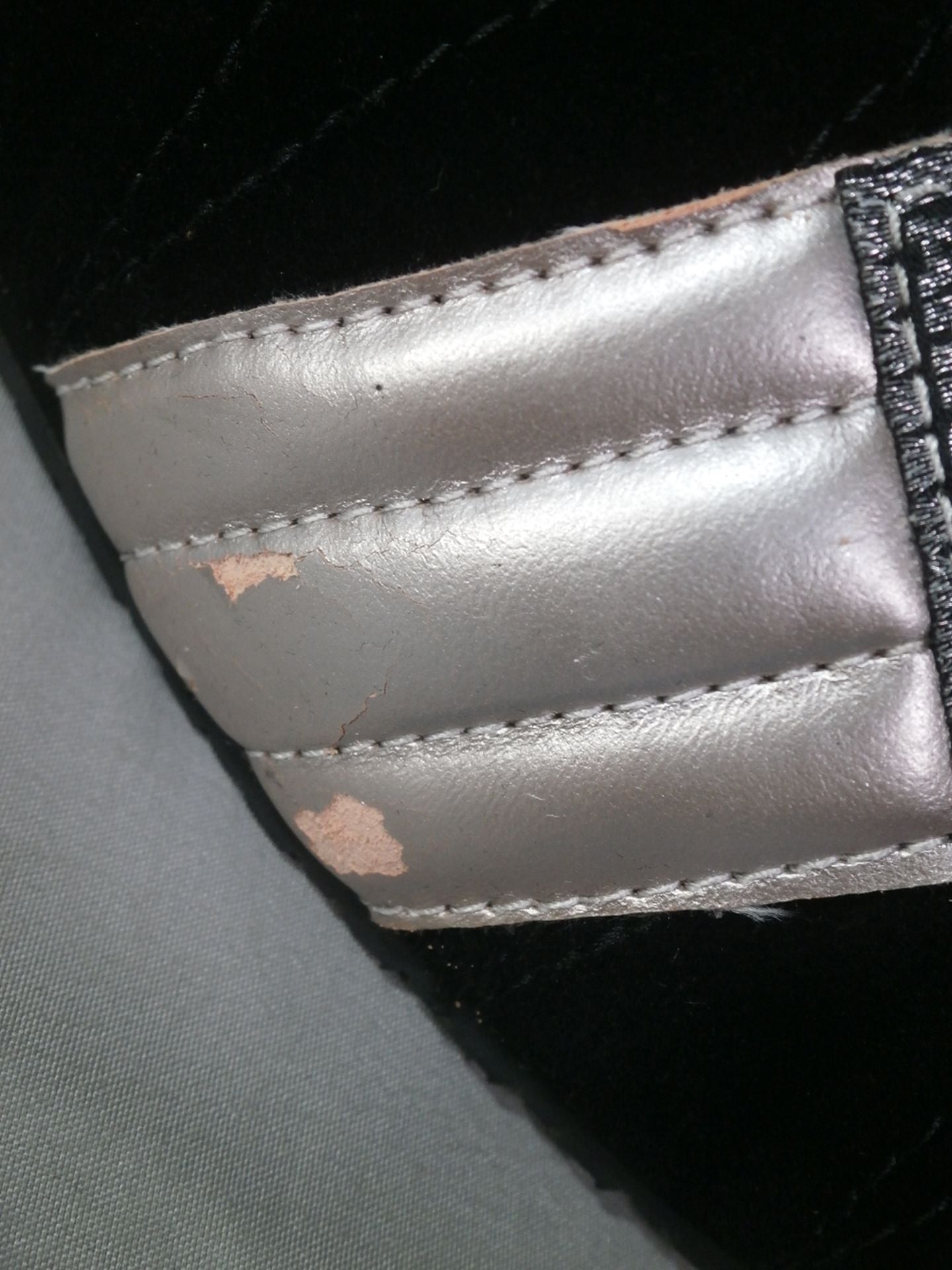 ARISTRIST AT ローファーシューズ①(ブラック×シルバー)