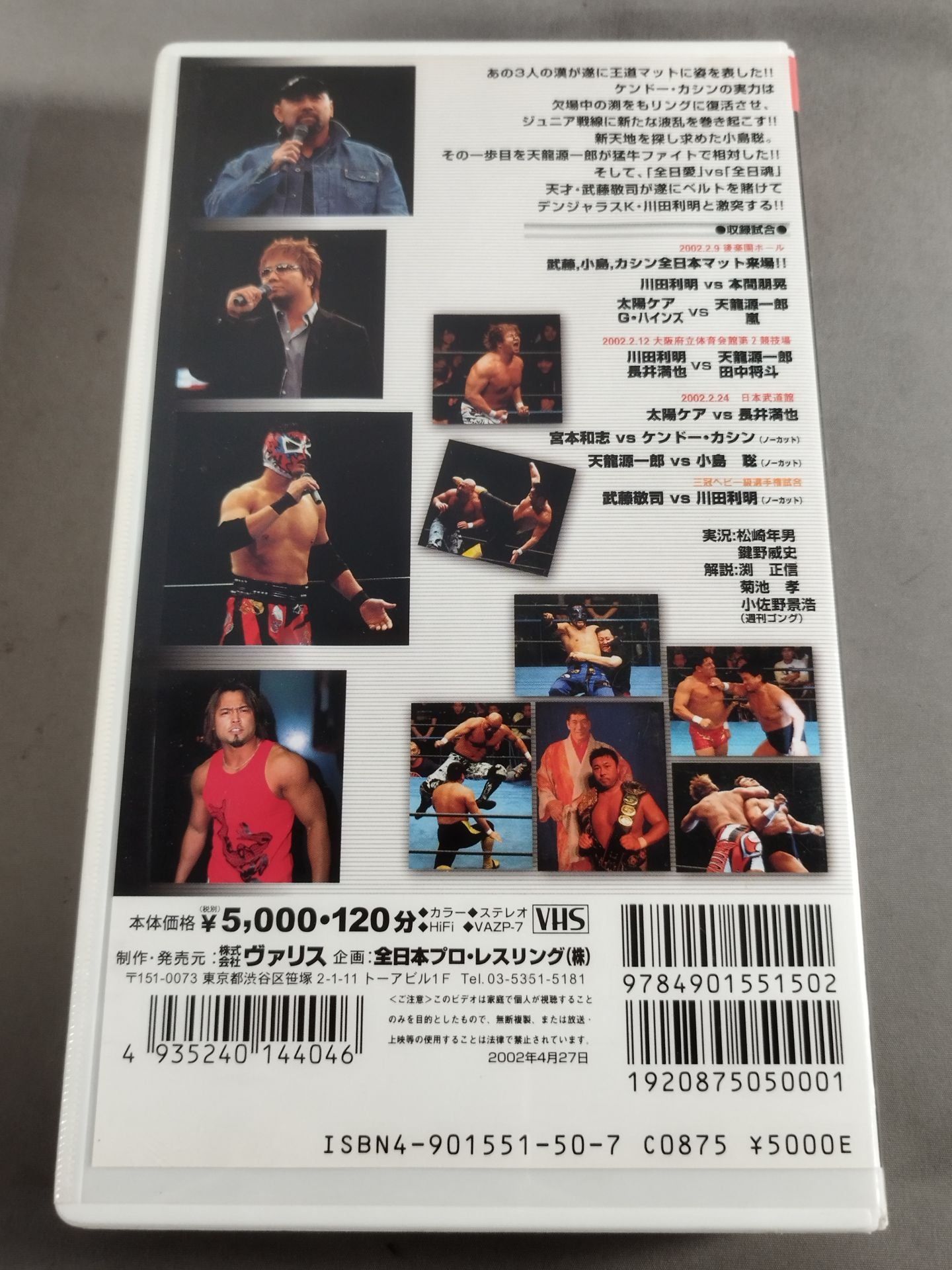 2002 All Japan Pro Wrestling Excite Series Triple CrownFighters Rights Match