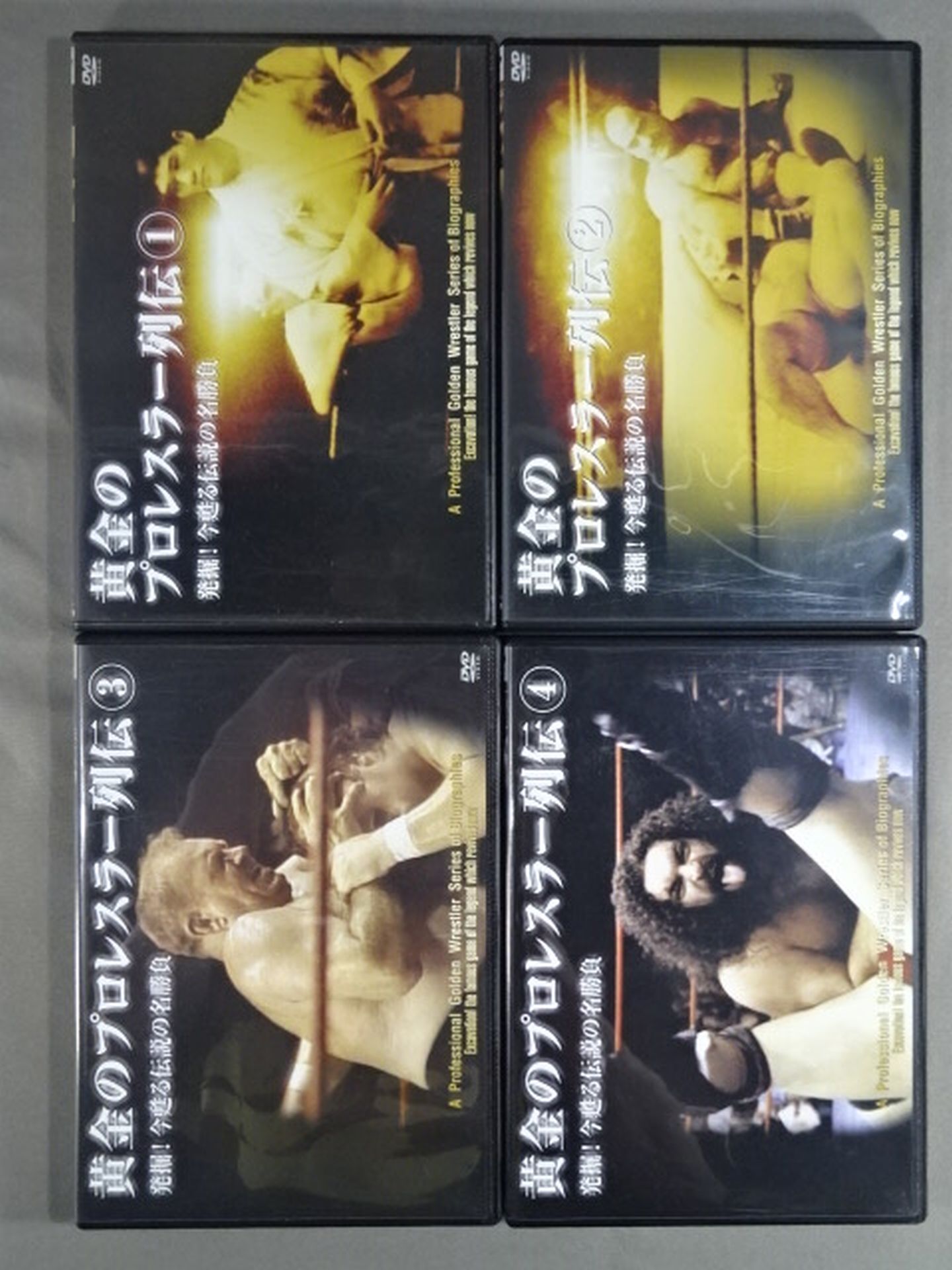 Golden pro wrestler retsuden DVD-BOX unearthed!