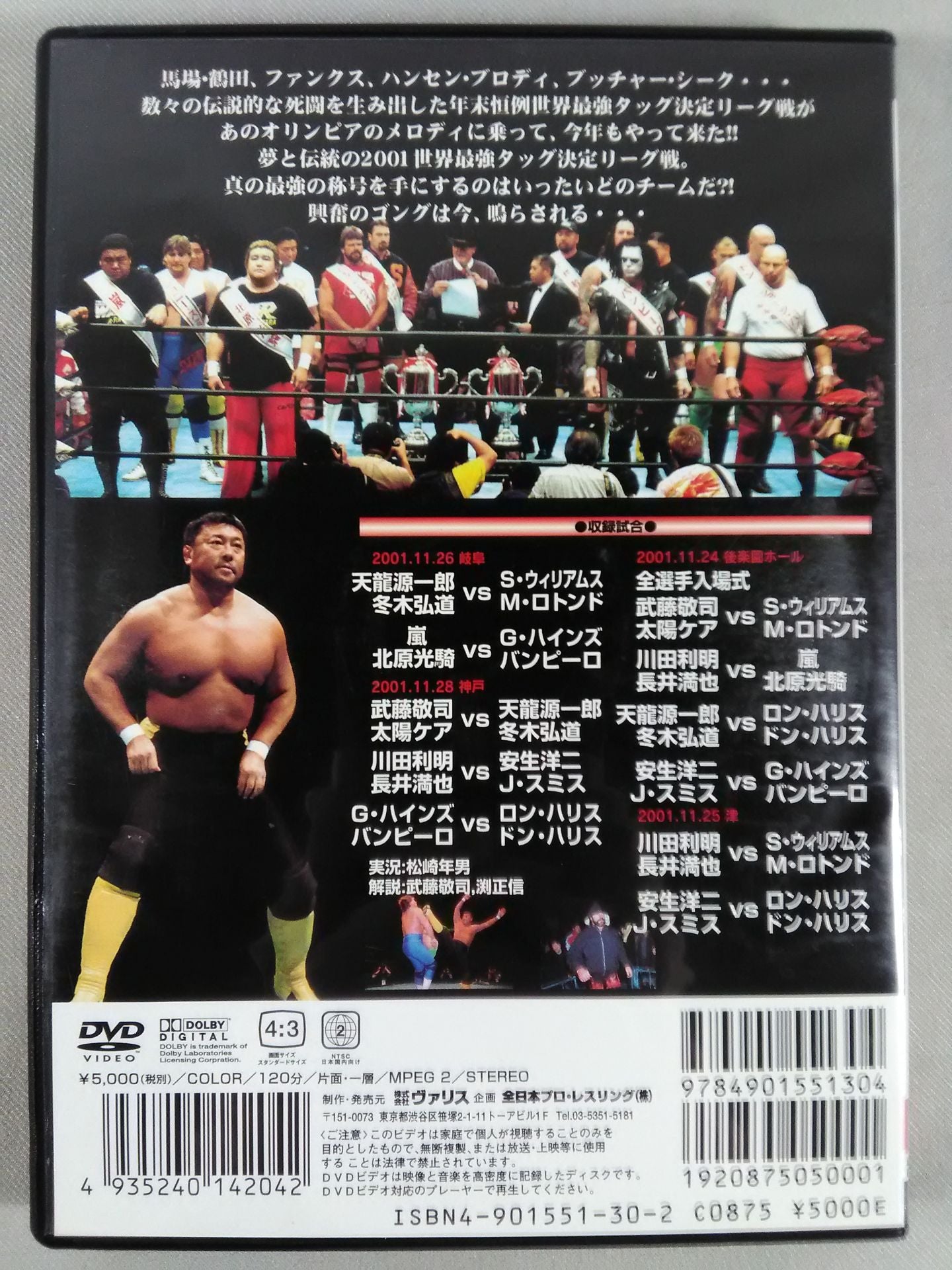 2001世界最強タッグ決定リーグ戦 Part.1