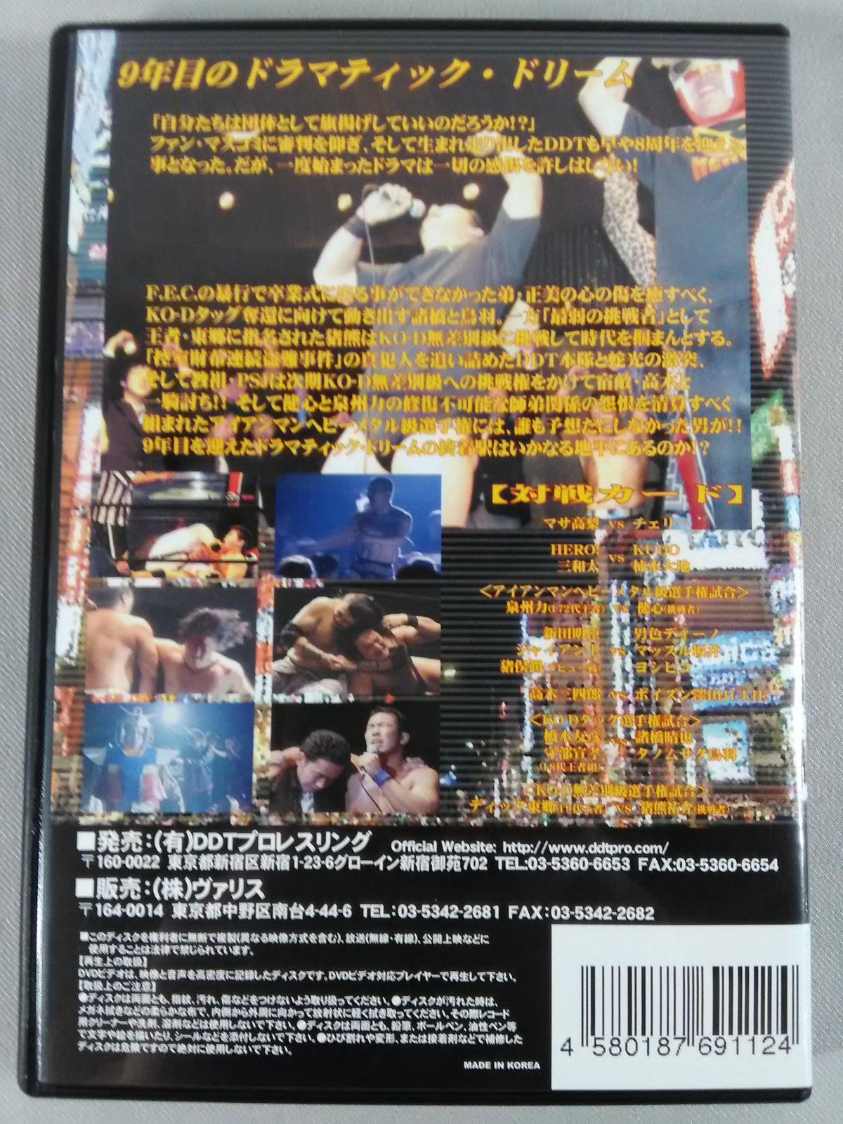 DDT Pro Wrestling Judgment 9