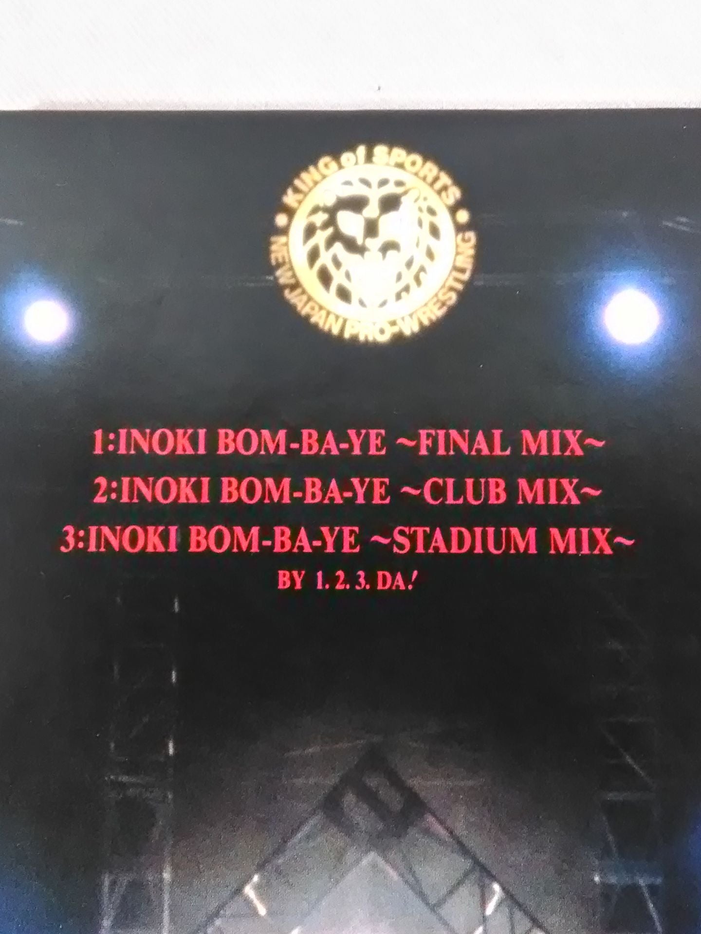 INOKI BOM-BA-YE ~Final MIX~ / 1.2.3.DA!