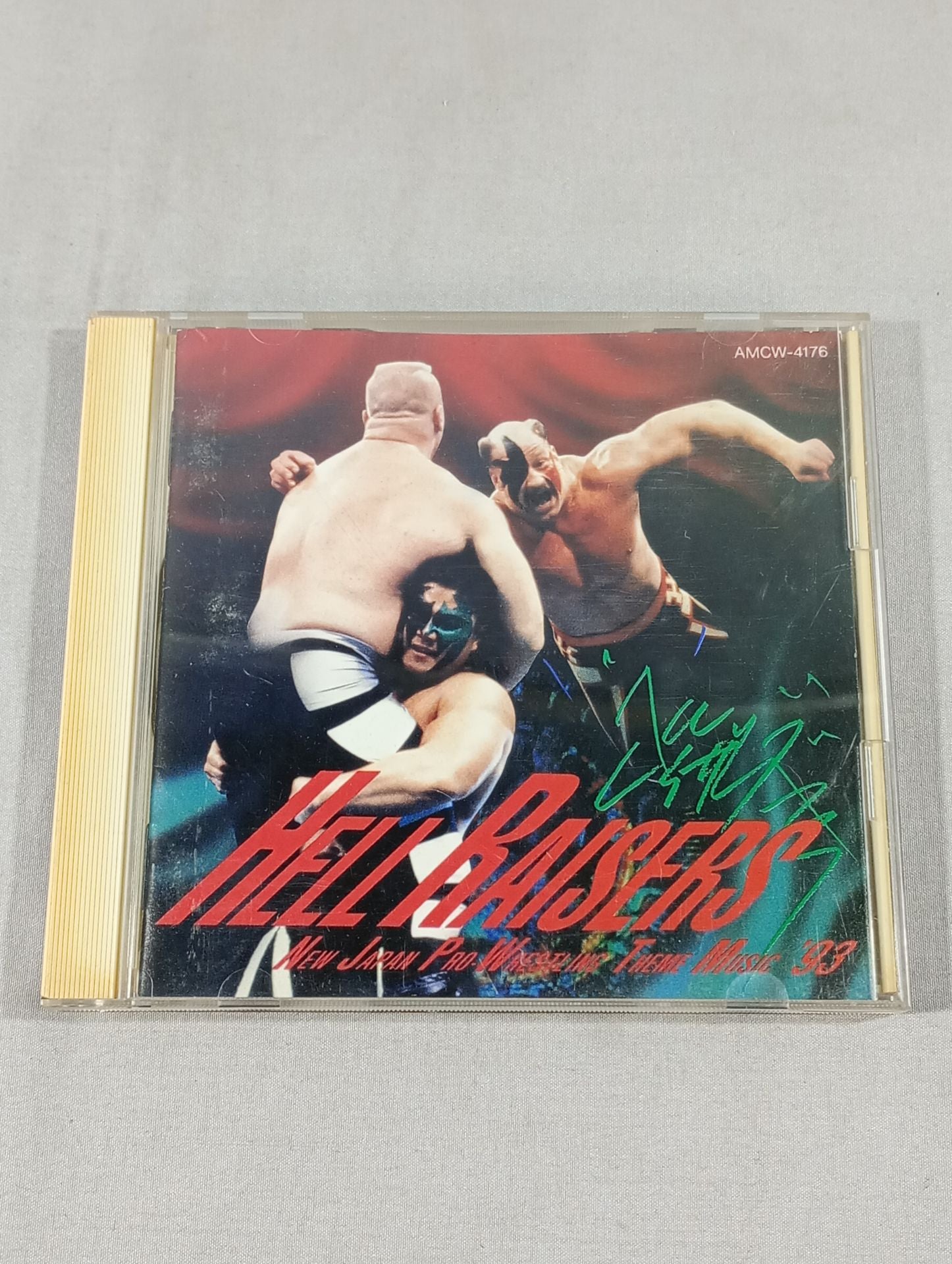 【見本盤】新日本プロレス テーマ曲集 ファイティング・ミュージック レコード 新日本プロレス最新テーマ曲集 [LP] - bar chiba Music Store