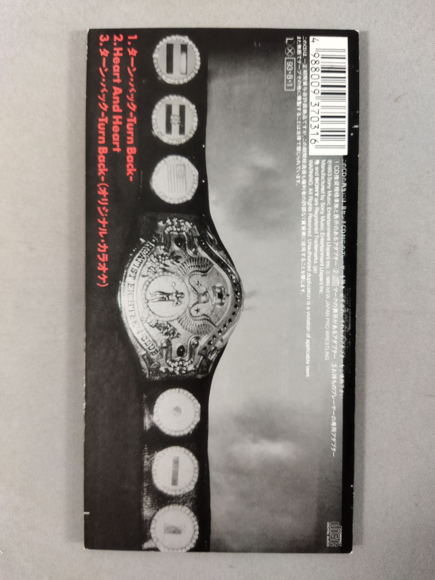 World Pro-wrestling Ending Theme Song / Turn Back