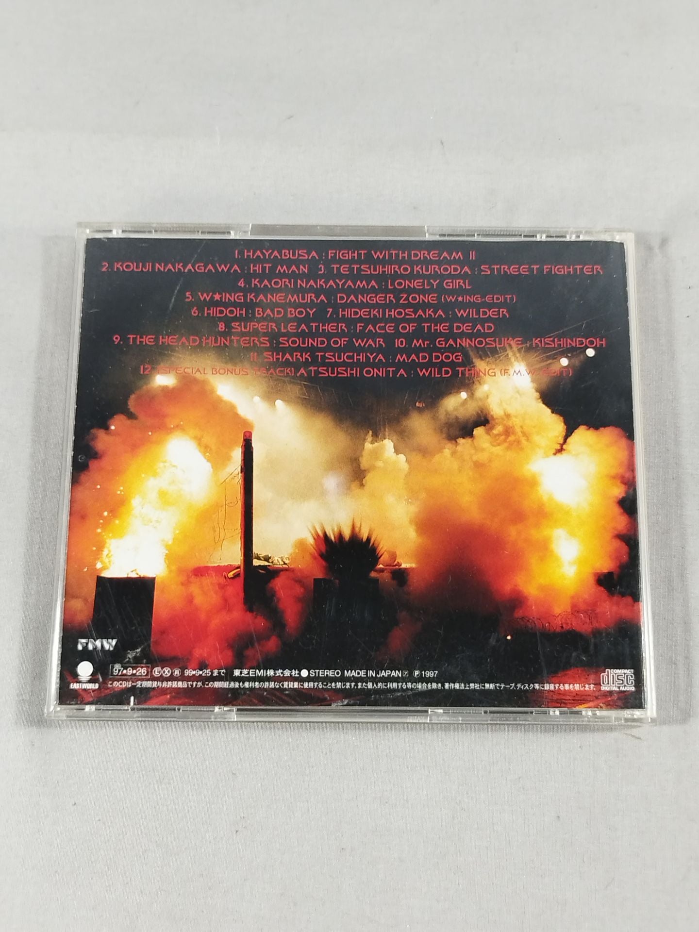 DEAD OR ALIVE / F.M.W. OFFICIAL THEME SONG CD 3rd