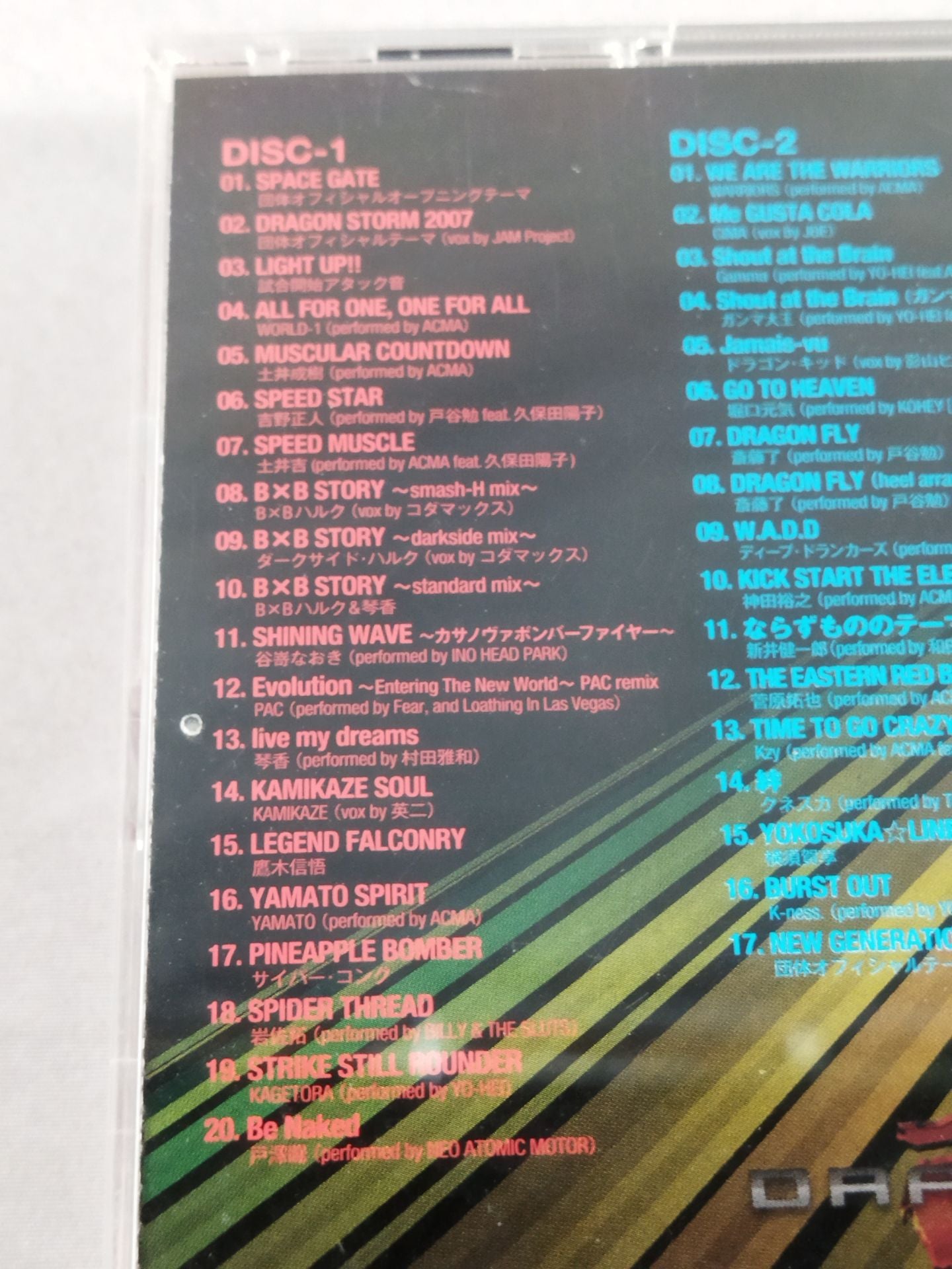 OPEN THE MUSIC GATE 2010 / DRAGON GATE OFFICIAL SOUND TRACK