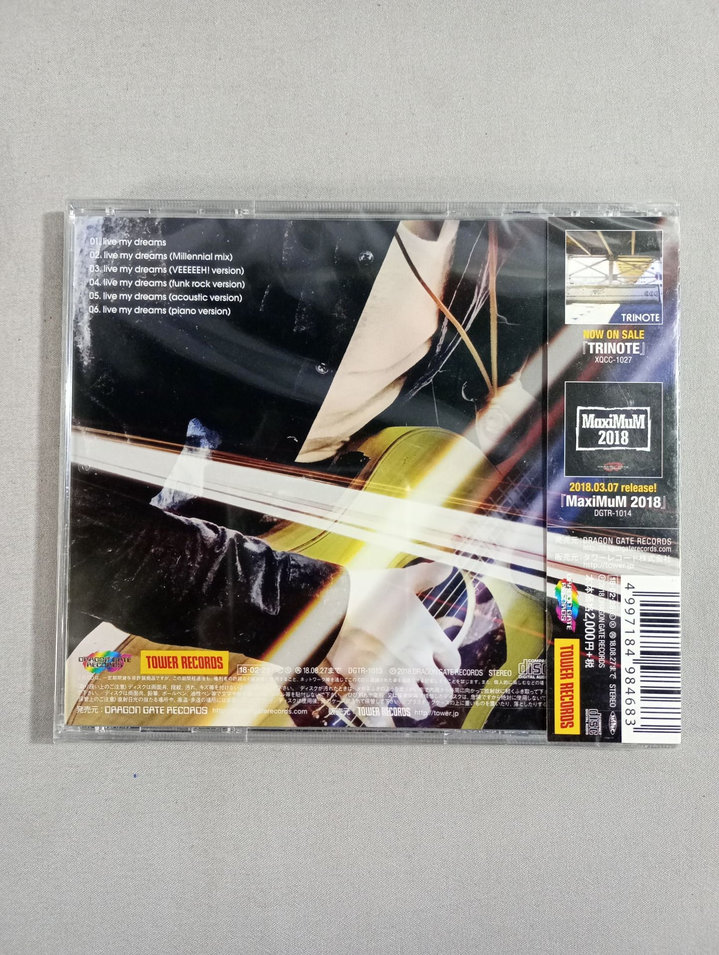 Masakazu Murata / Live My Dreams. EP