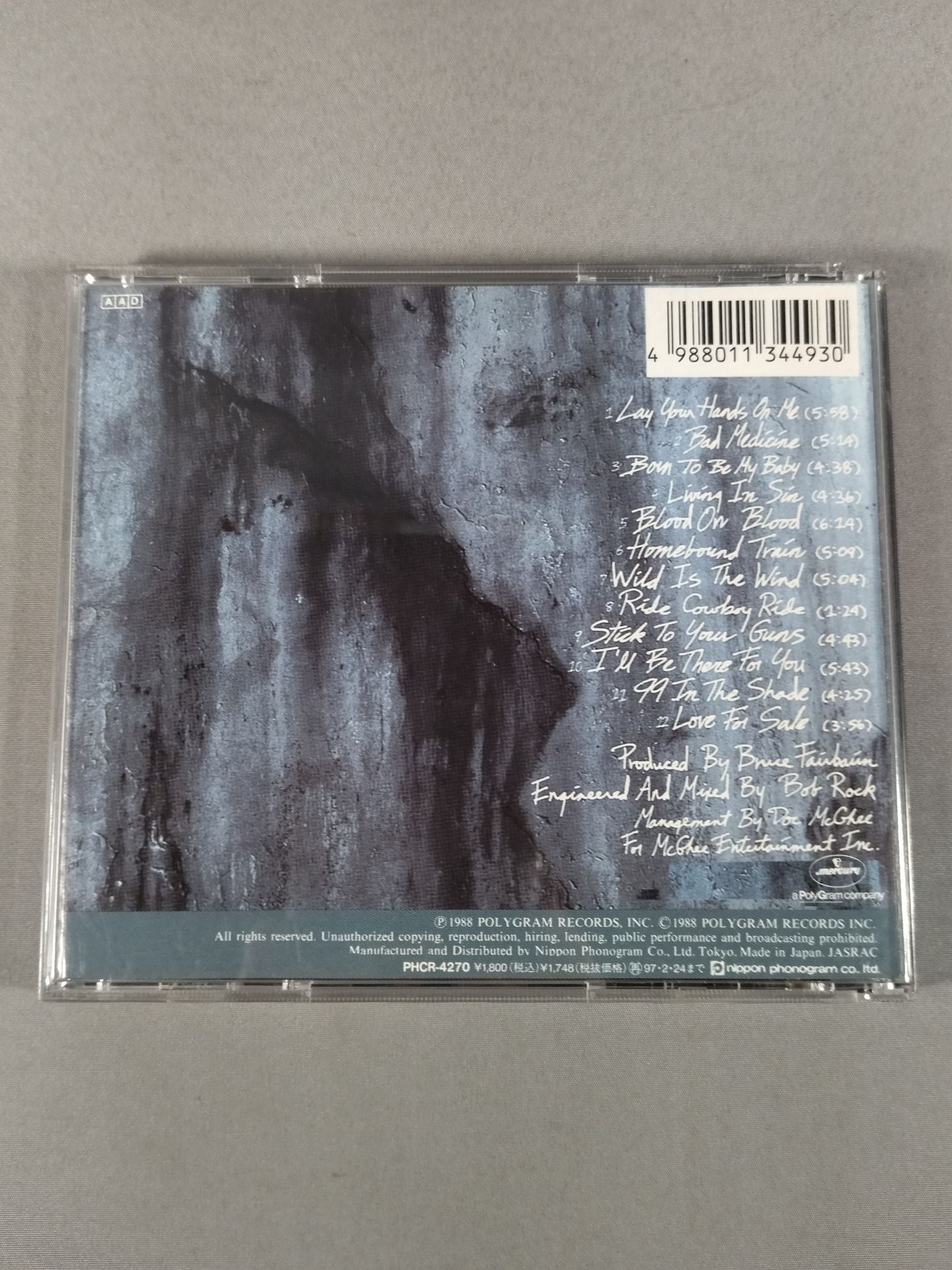 BON JOVI / NEW JERSEY (国内盤)