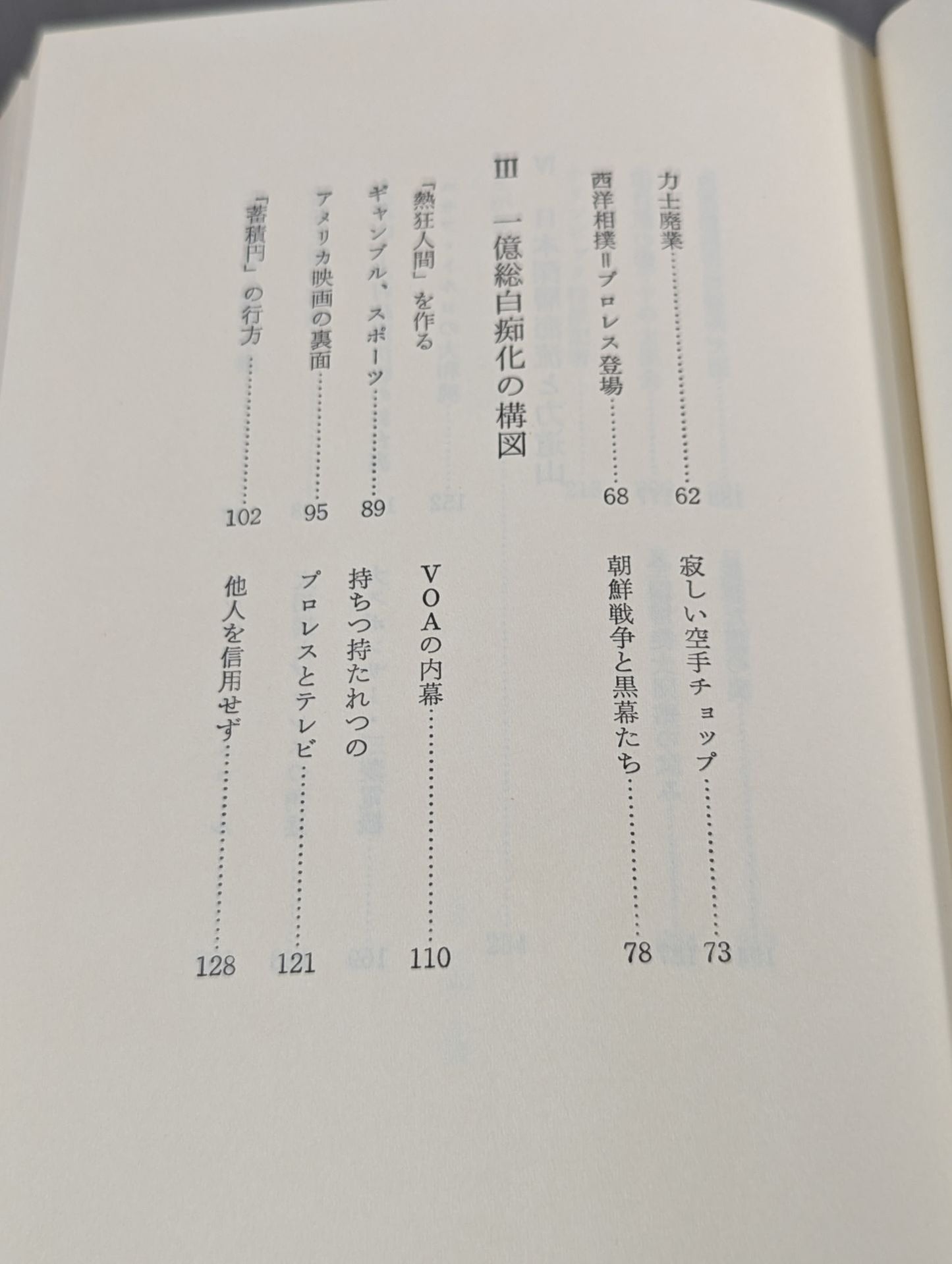 もう一つの昭和史① 深層海流の男・力道山