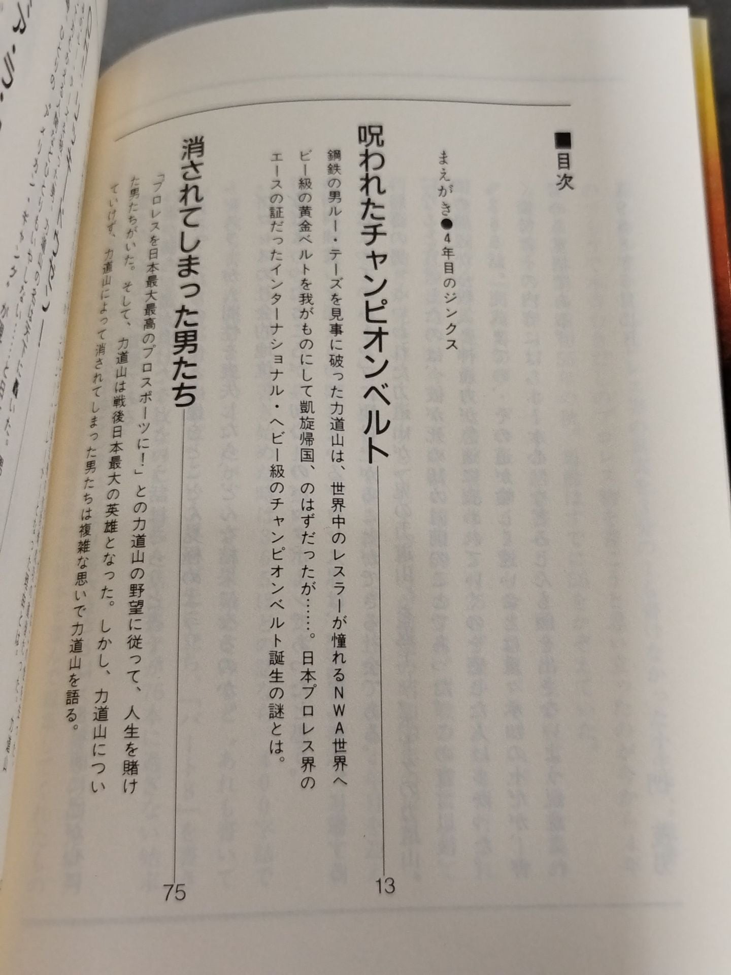 The Invincible Man's "Enemy" The Pro Wrestling 365 New "Shigeo Kado" The Complete Works of Pro Wrestling 1