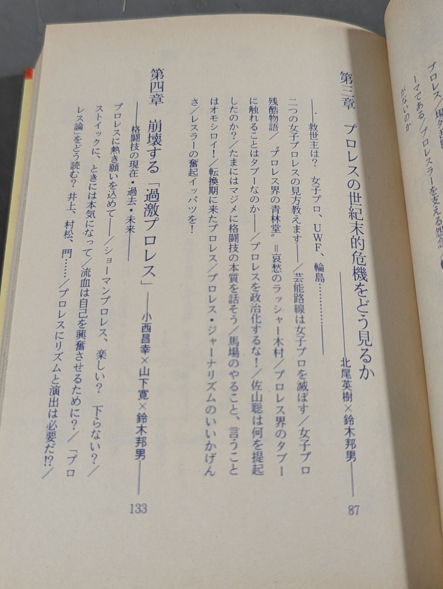 Antonio Inoki RadicalThe collapse of Pro Wrestling