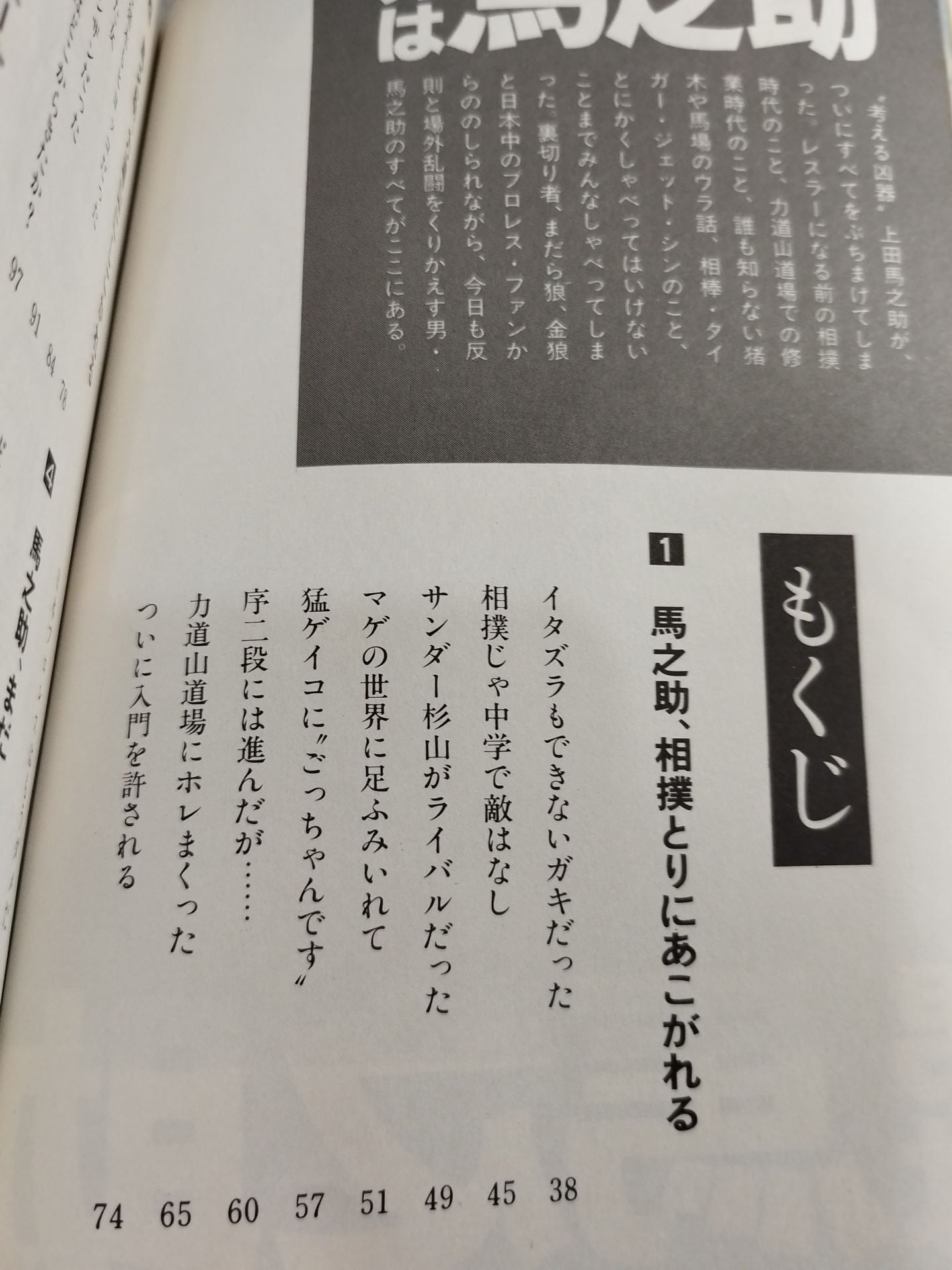 The man is Umanosuke (cover: photo )