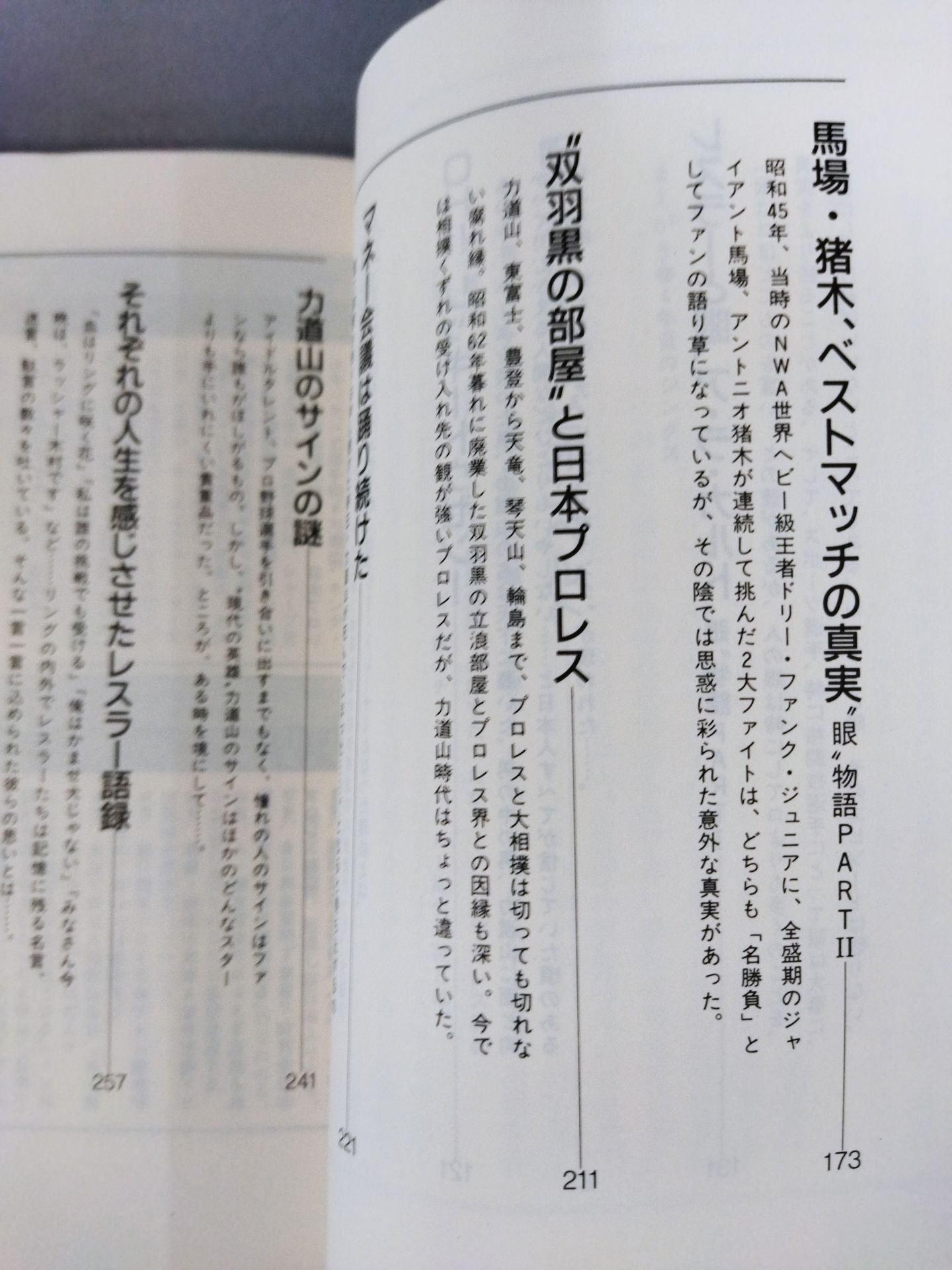 The Invincible Man's "Enemy" The Pro Wrestling 365 New "Shigeo Kado" The Complete Works of Pro Wrestling 1