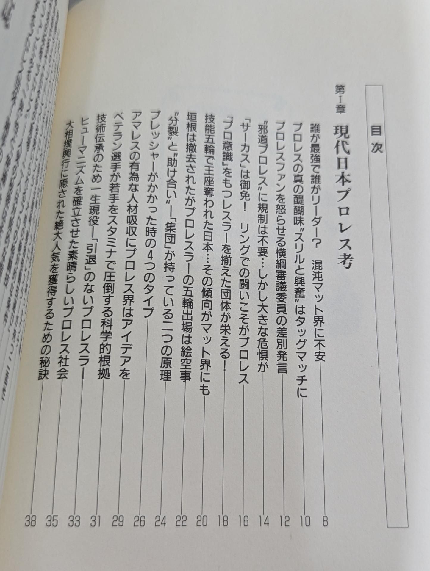 Kenshiro Matsunami's Pro Wrestling Anthropology