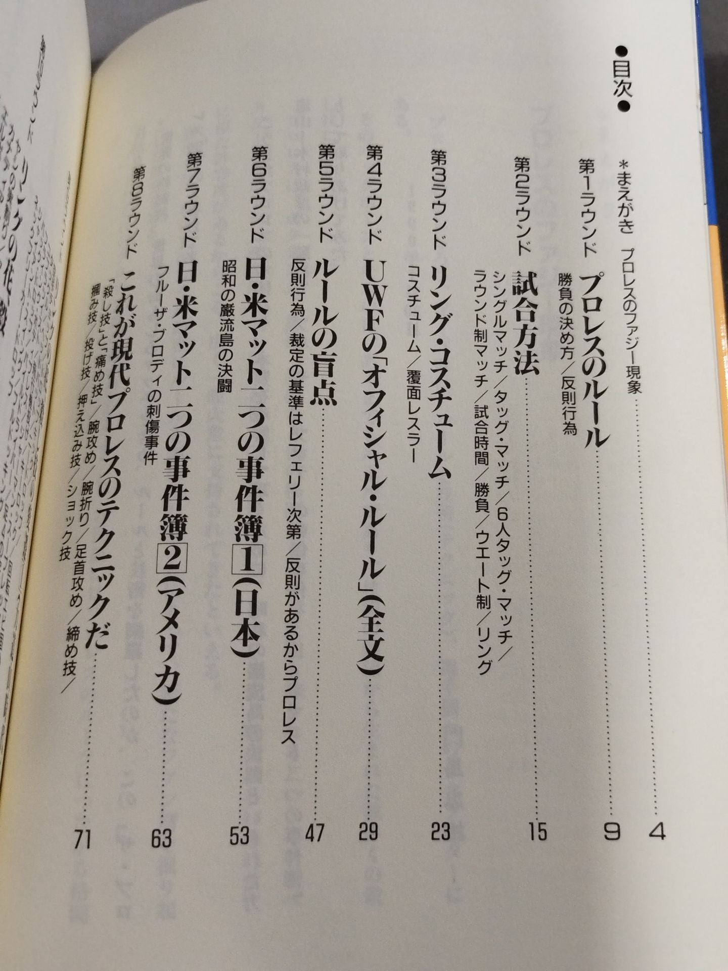 The Pro Wrestling '90 (2) Rules and Techniques