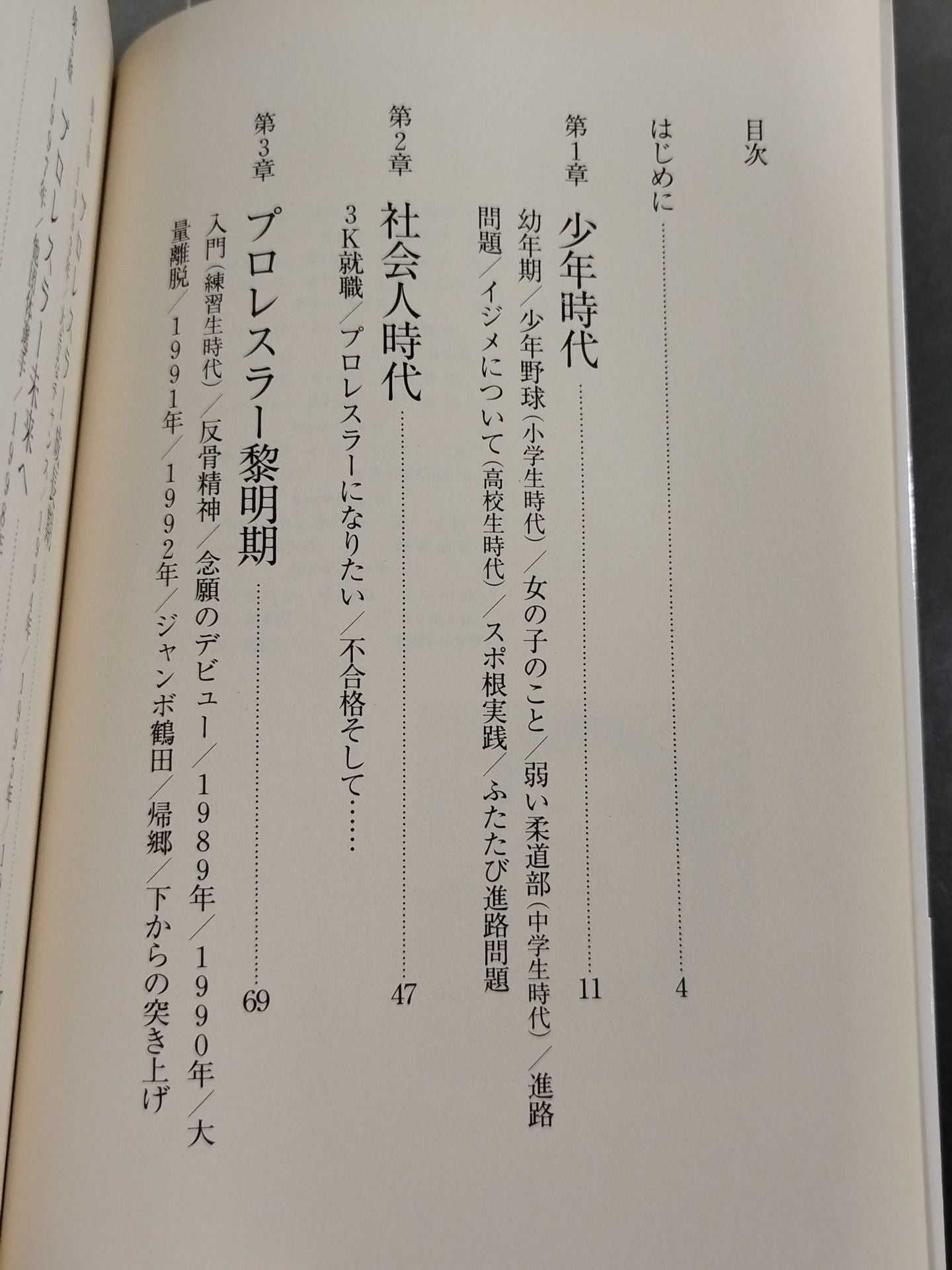小橋健太 青春自伝 熱き握り拳