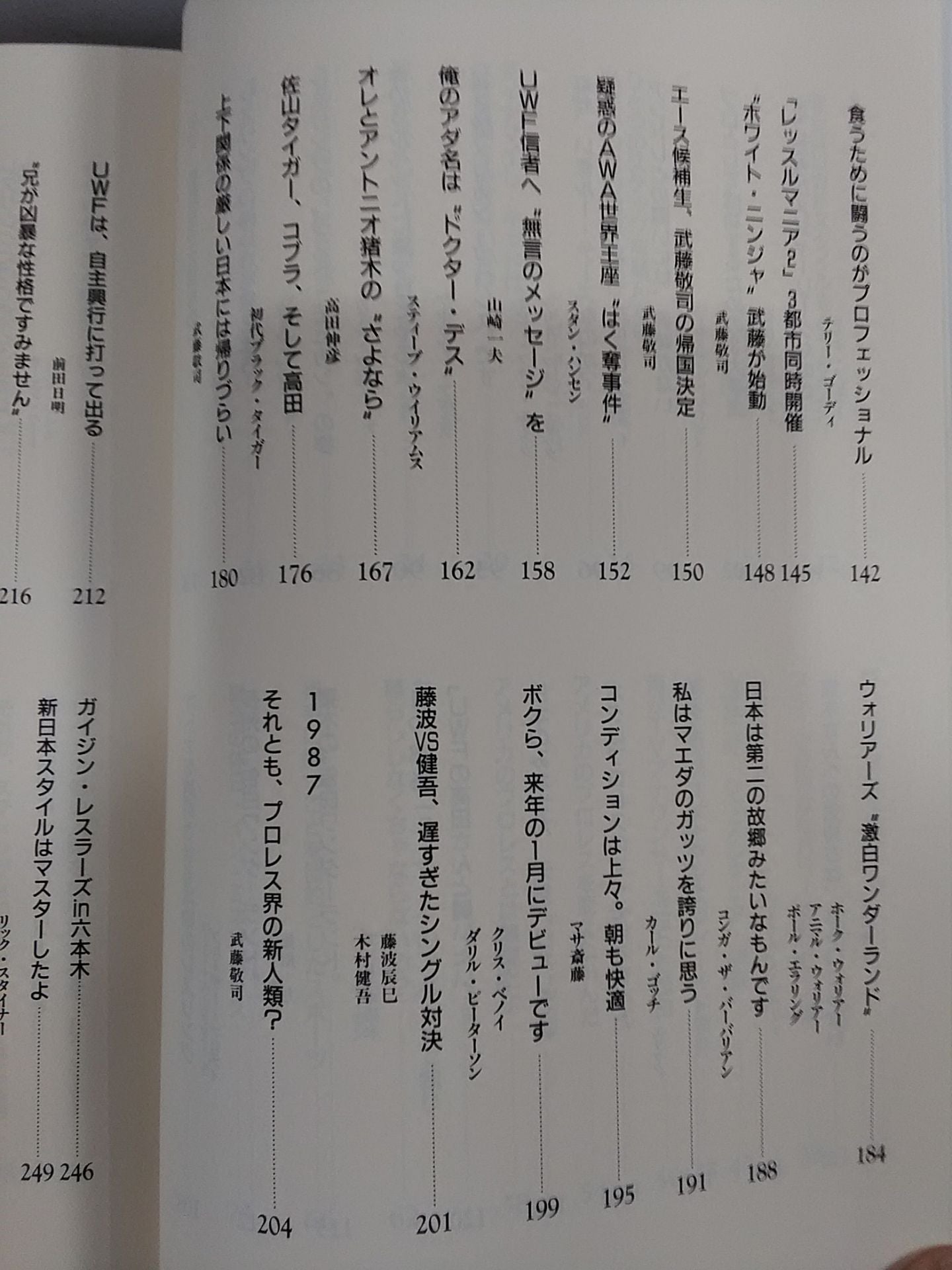 Decade Testimonies of 100 Pro Wrestler (Part 1)