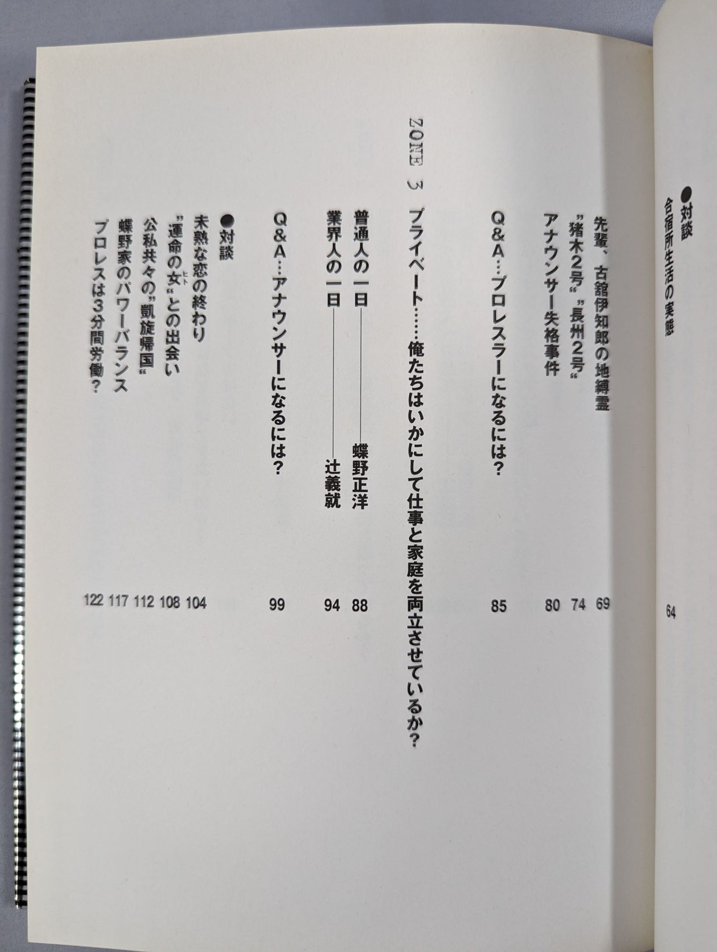 【蝶野正洋 直筆サイン入り】GRAY ZONE 不透明な時代のおまえたちへ