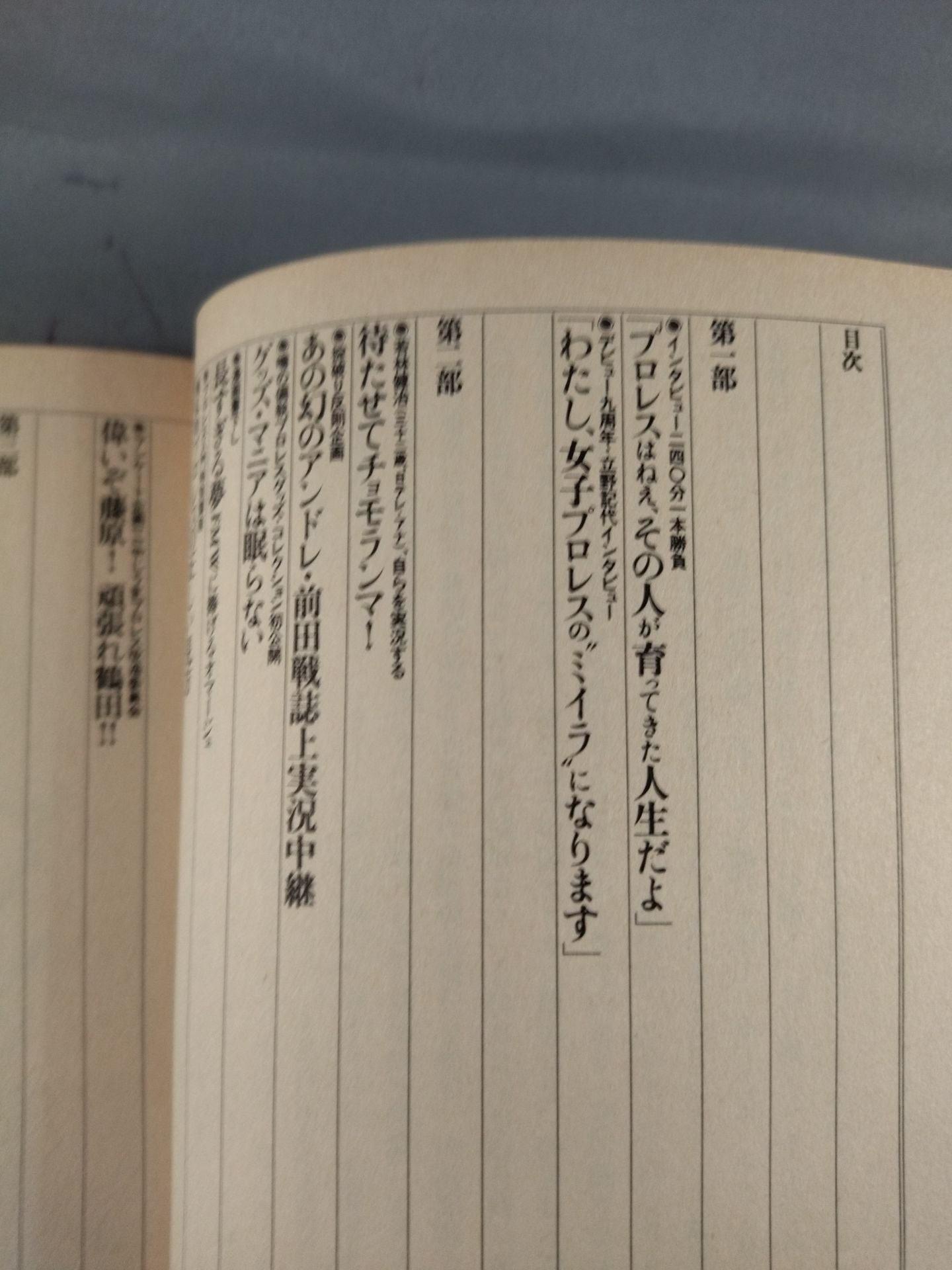 プロレス狂読本 愛と哀しみのロープ