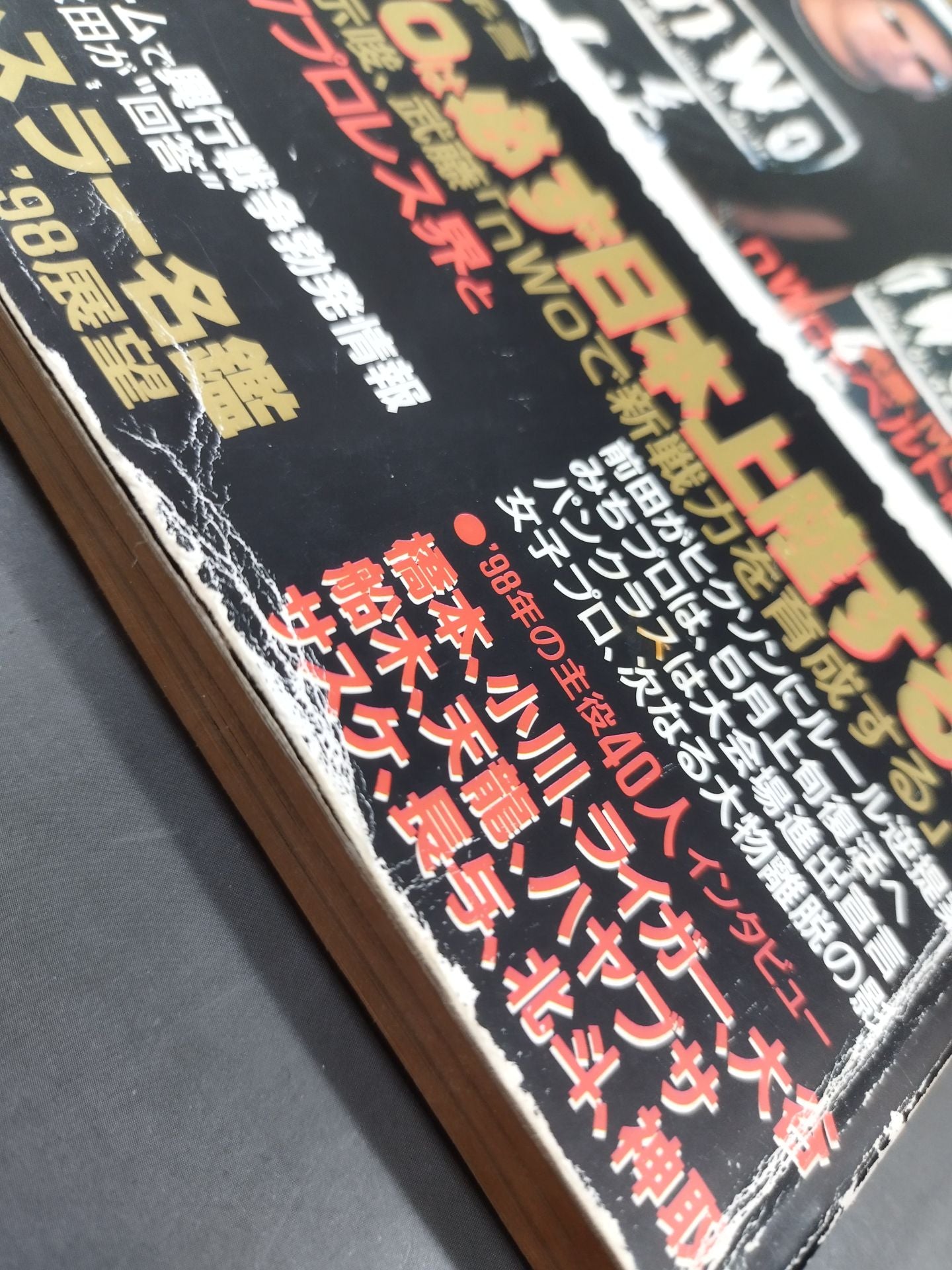 98 Pro Wrestling Yearbook / Chono and Muto's nWo domination of Japan