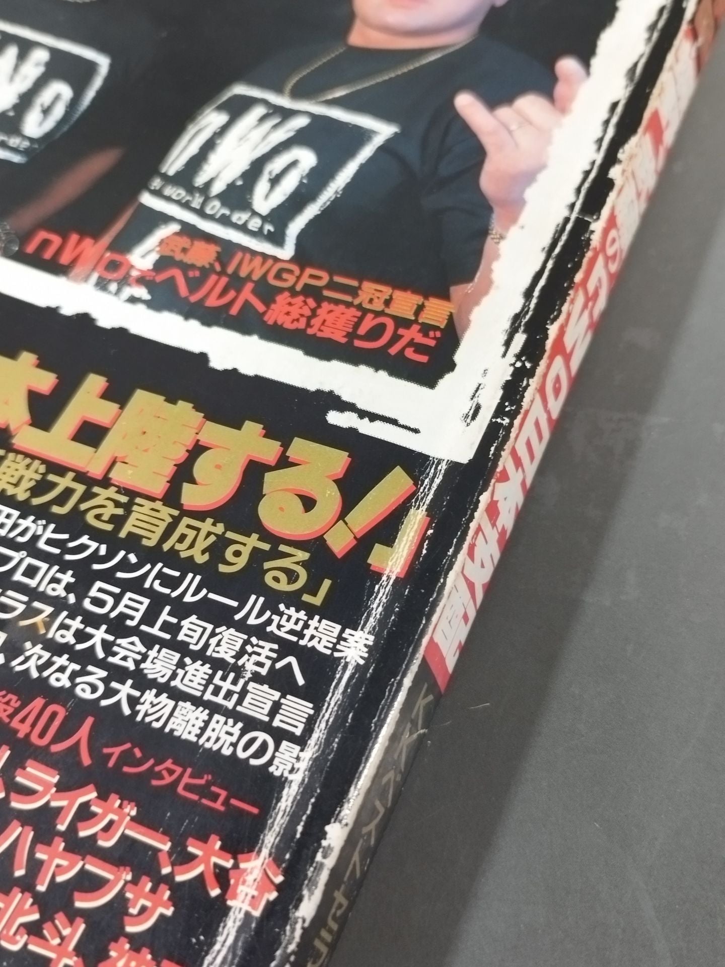 98 Pro Wrestling Yearbook / Chono and Muto's nWo domination of Japan