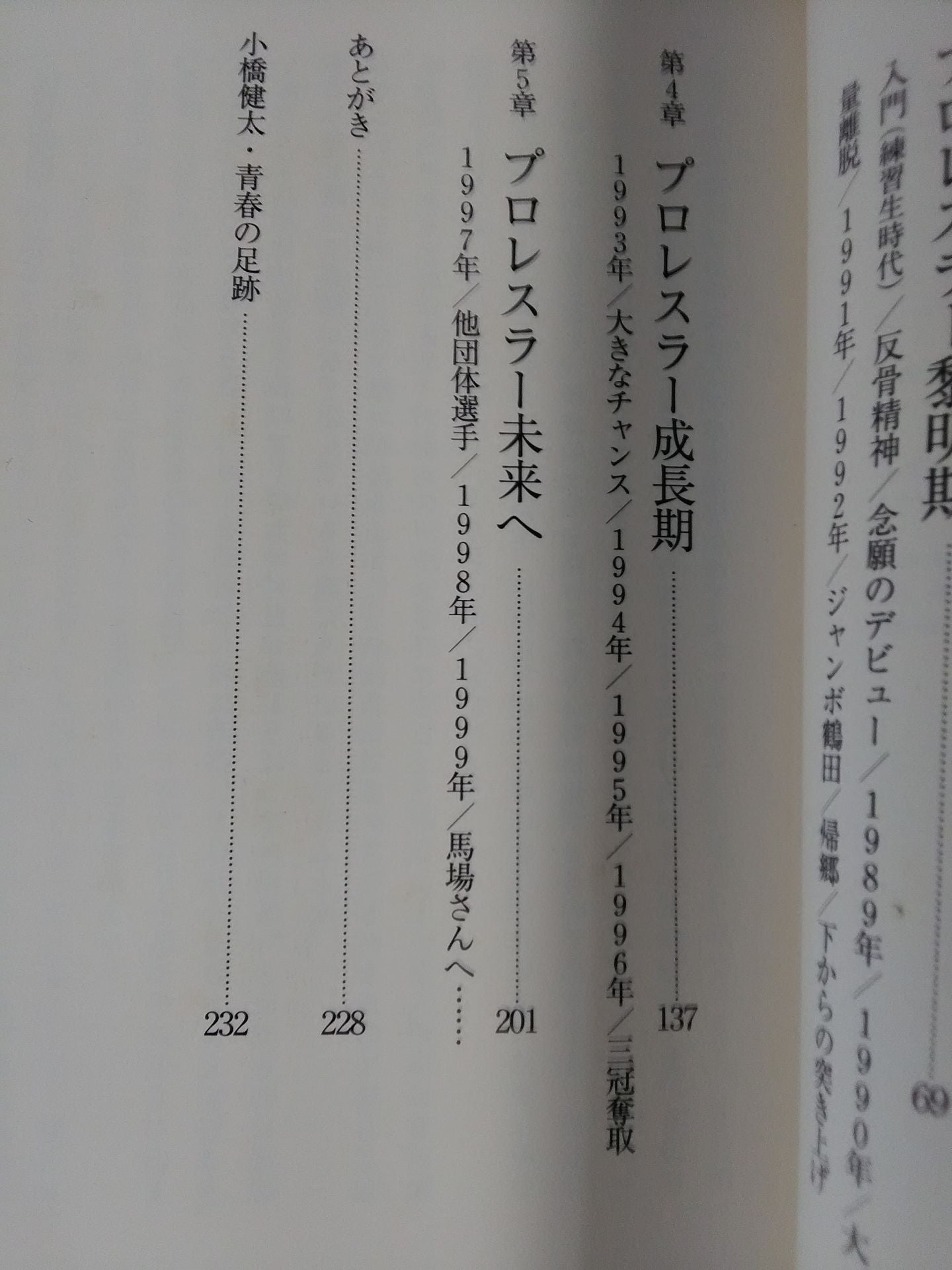 Kenta Kobashi Youth Autobiography Hot Fist