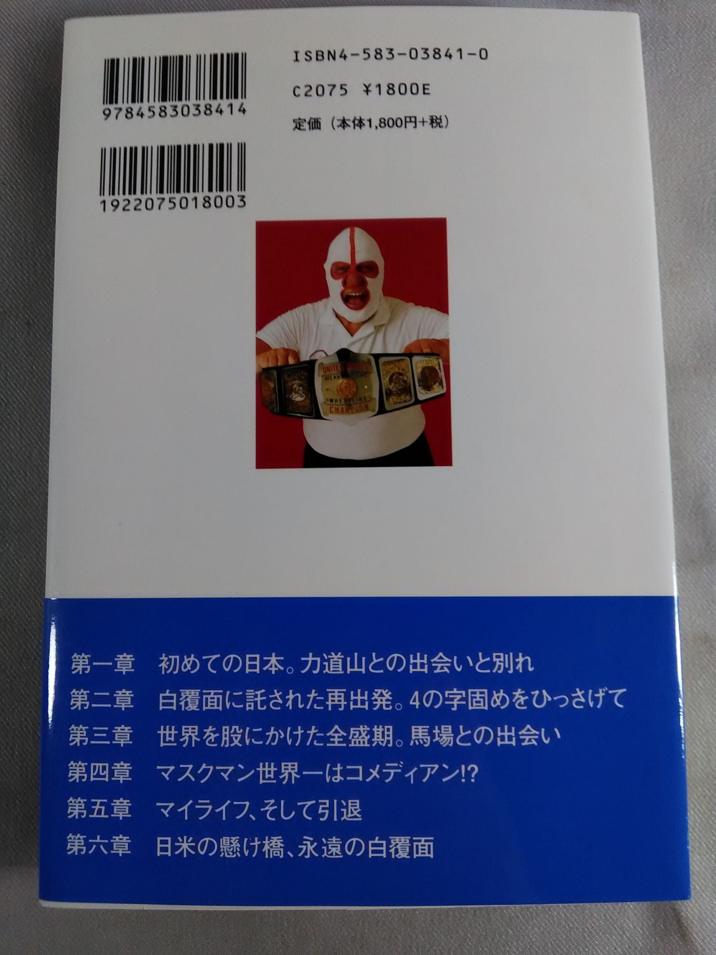 マスクを脱いだデストロイヤー