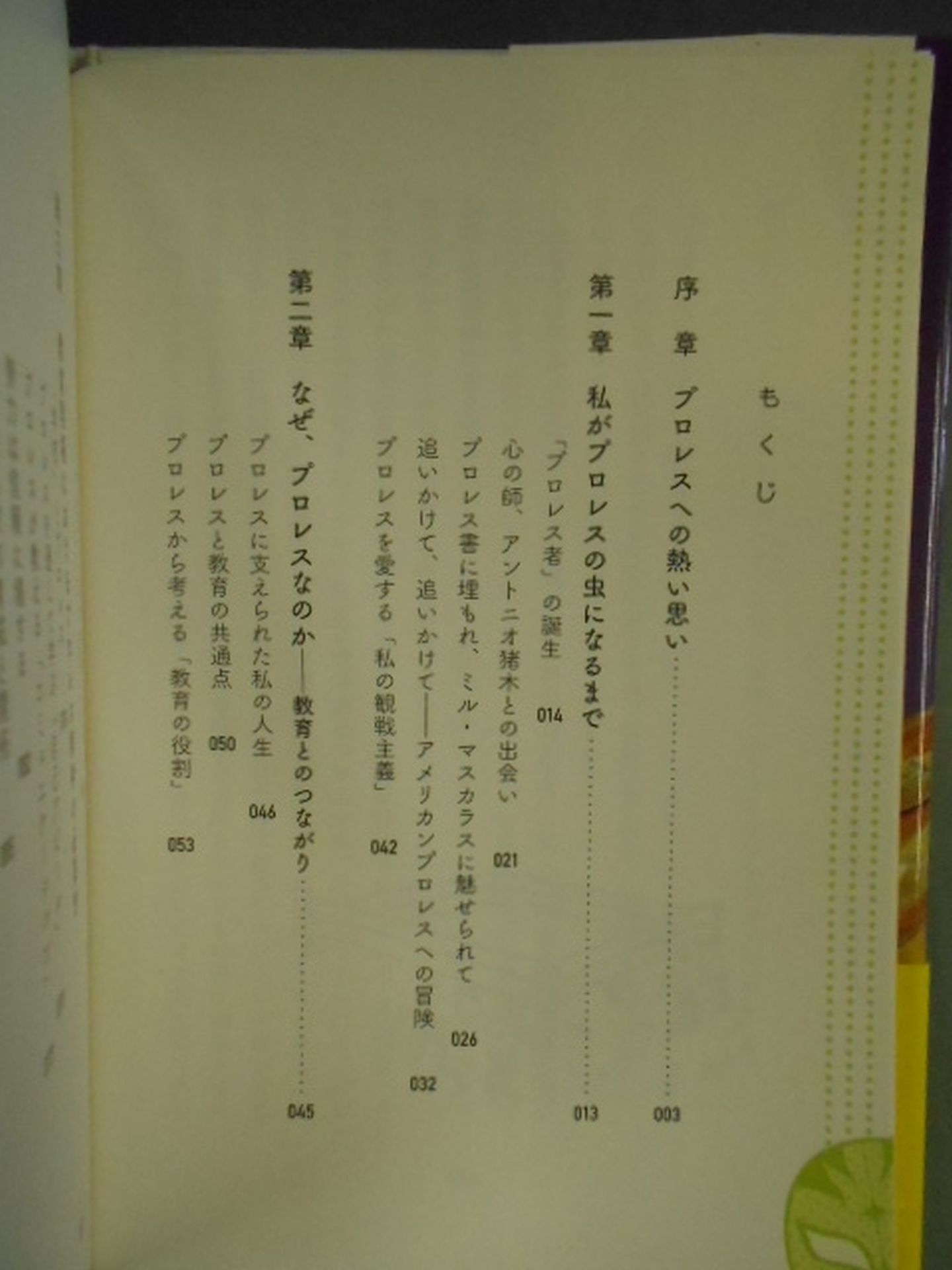 プロレス教育論
