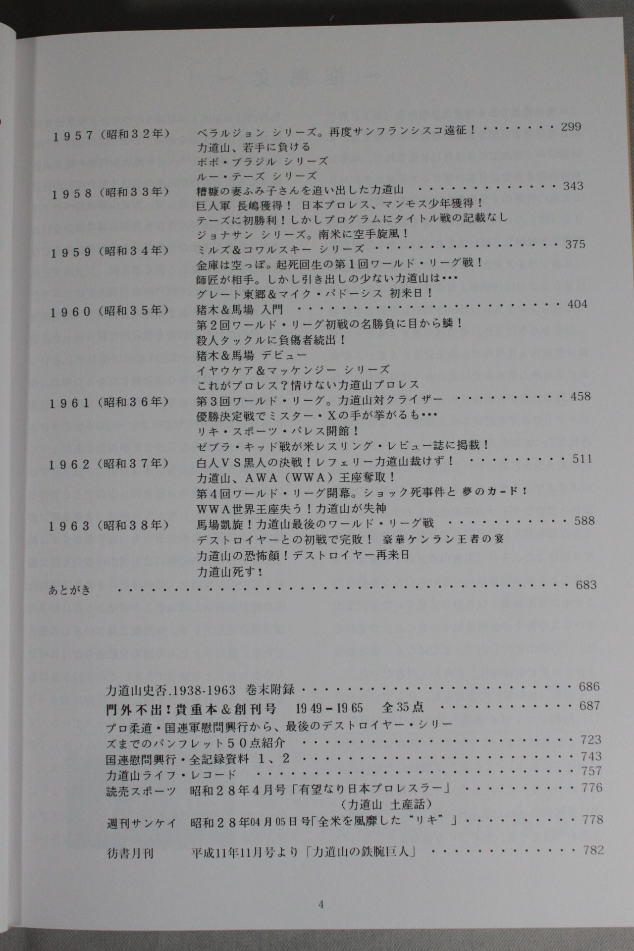 力道山史 否! 1938-1963