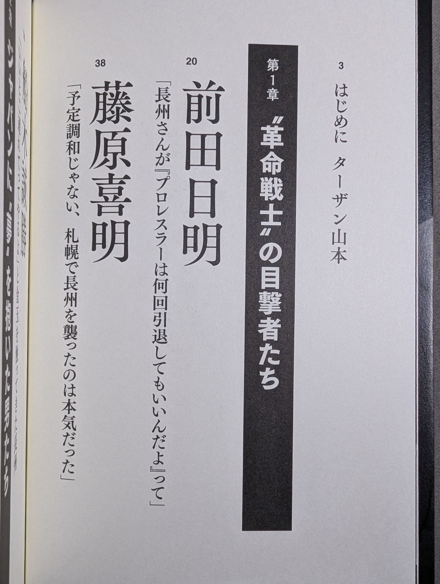 証言 長州力「革命戦士」の虚と実