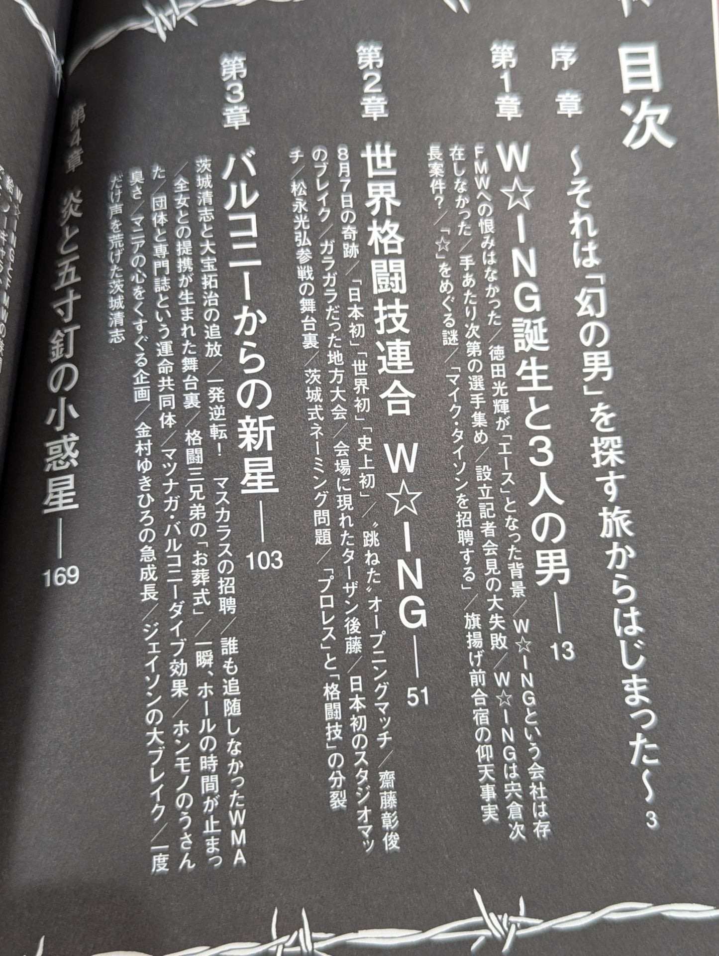 W★ING 流れ星伝説 星屑たちのプロレス純情青春録