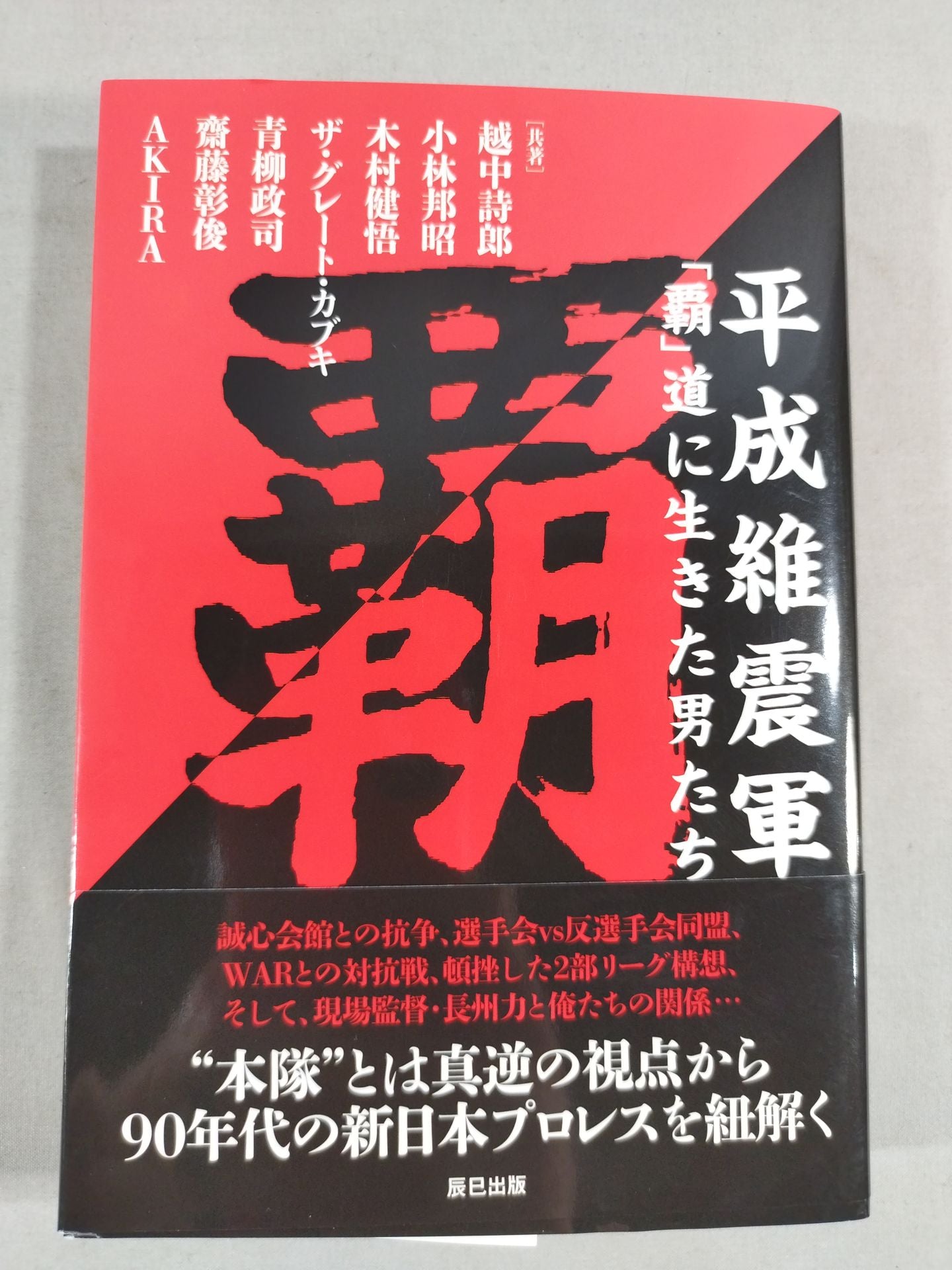AKIRA 直筆サイン入り】平成維震軍 「覇」道に生きた男たち – 闘道館