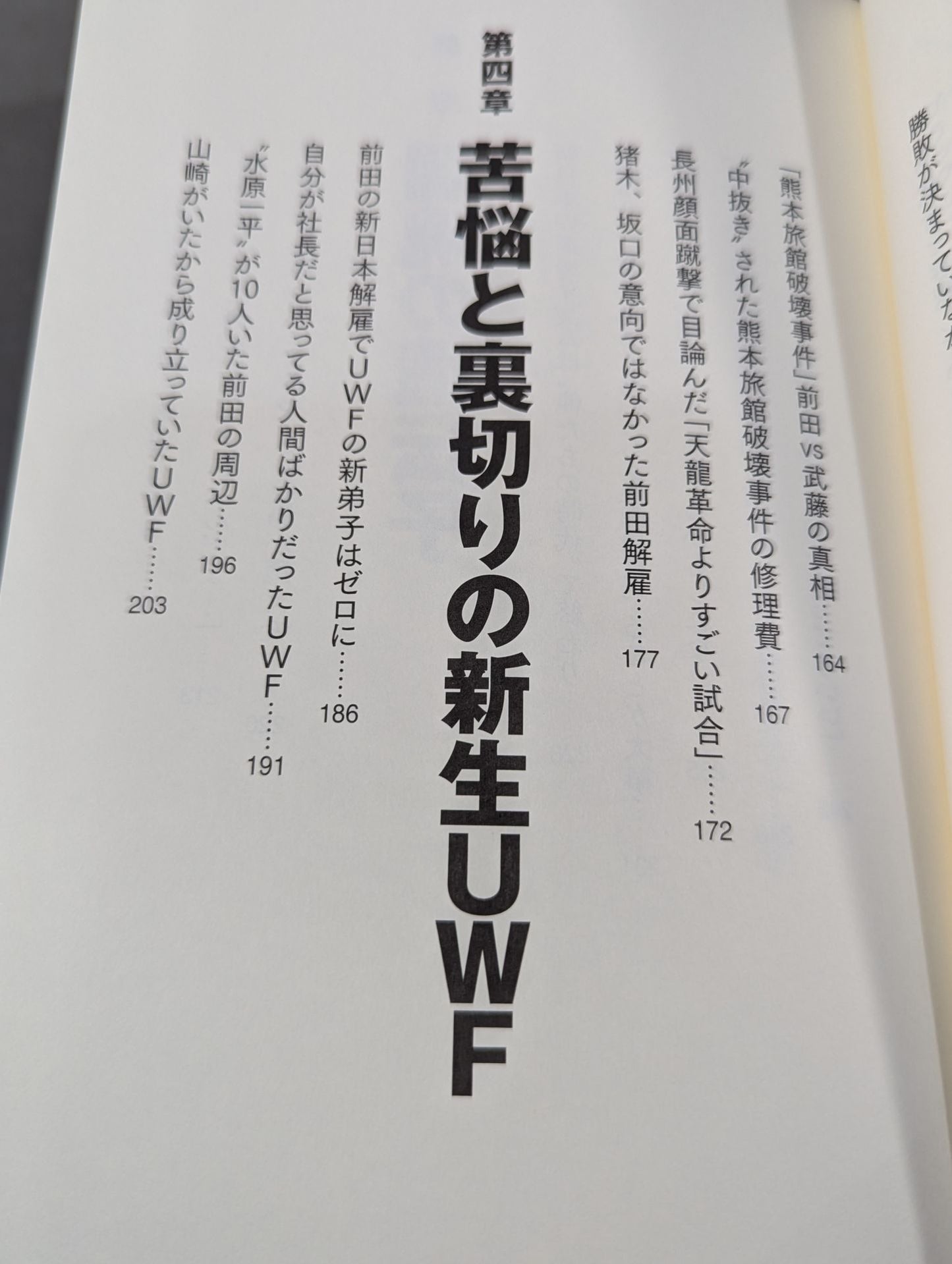 アントニオ猪木とUWF