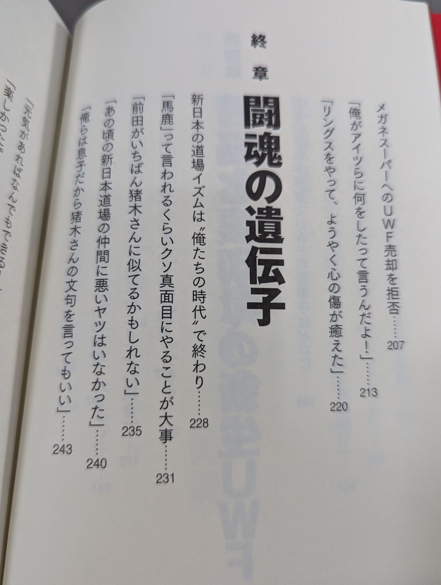 アントニオ猪木とUWF