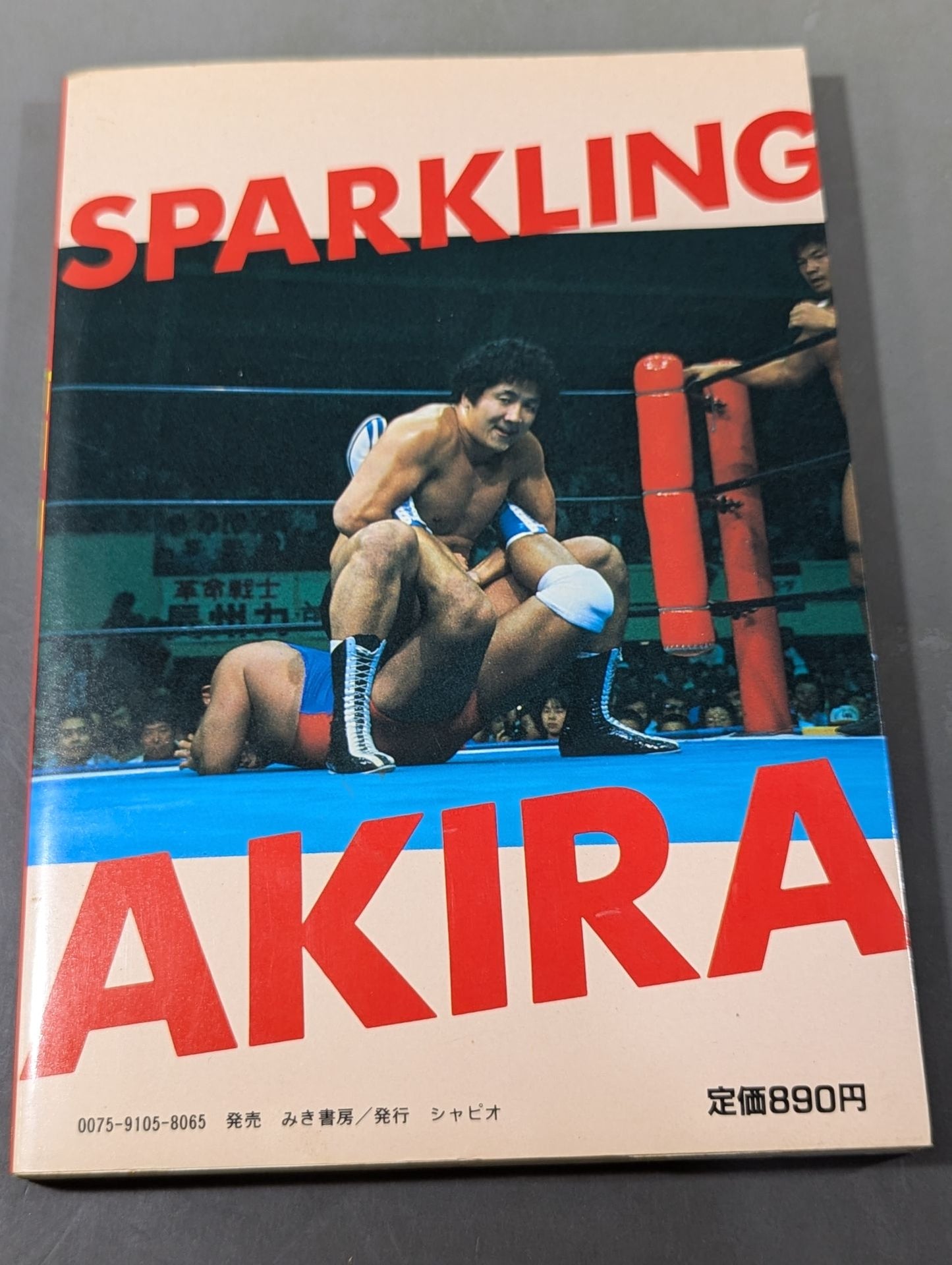Sparkling Flash Akira Maeda I'm going to be the king of Pro Wrestling!!