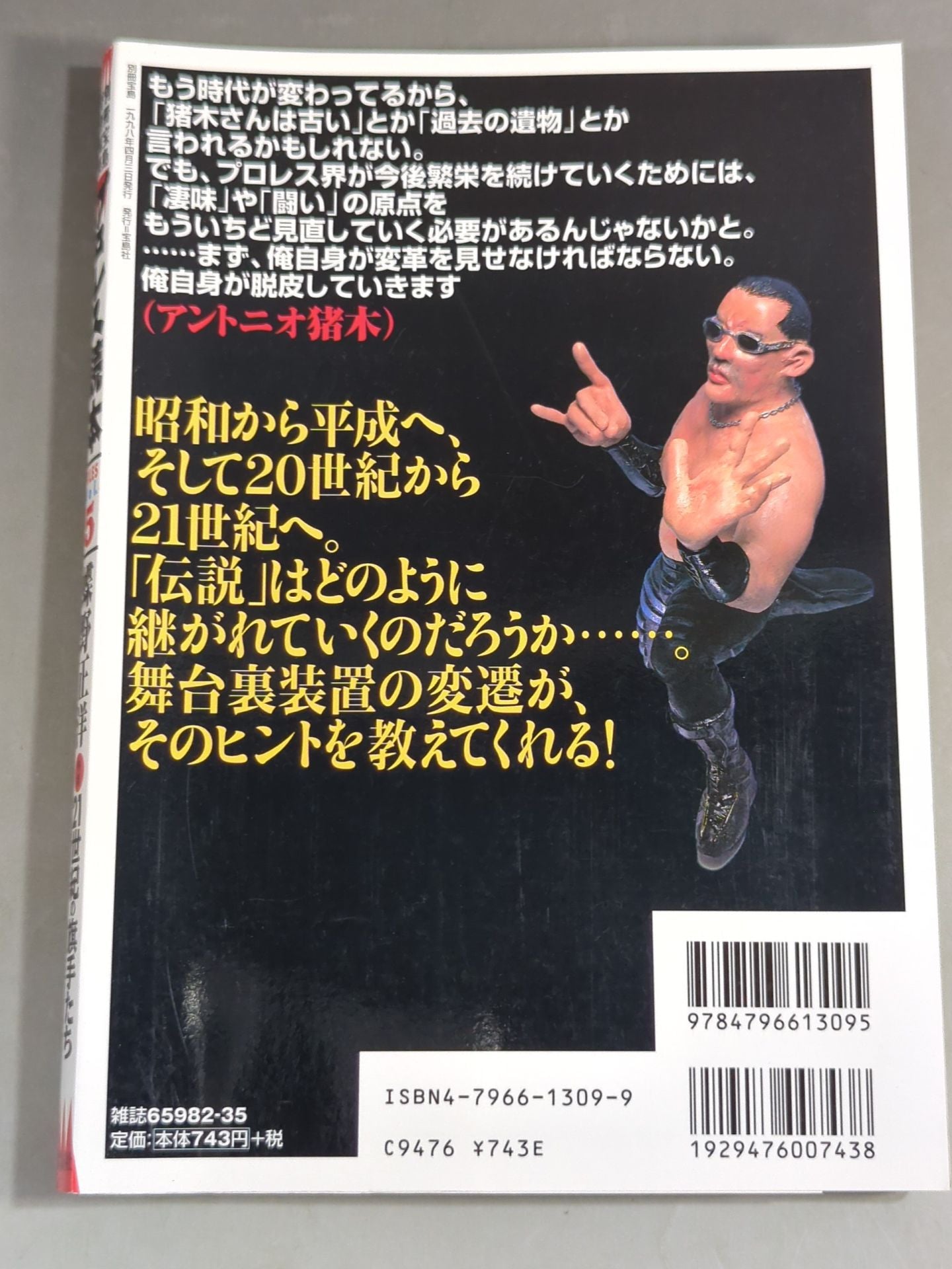 別冊宝島 特別編集 プロレス読本Files Vol.5