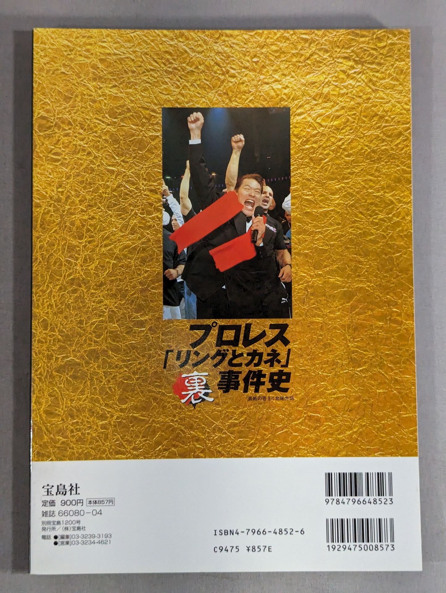 別冊宝島1200 プロレス「リングとカネ」裏事件史