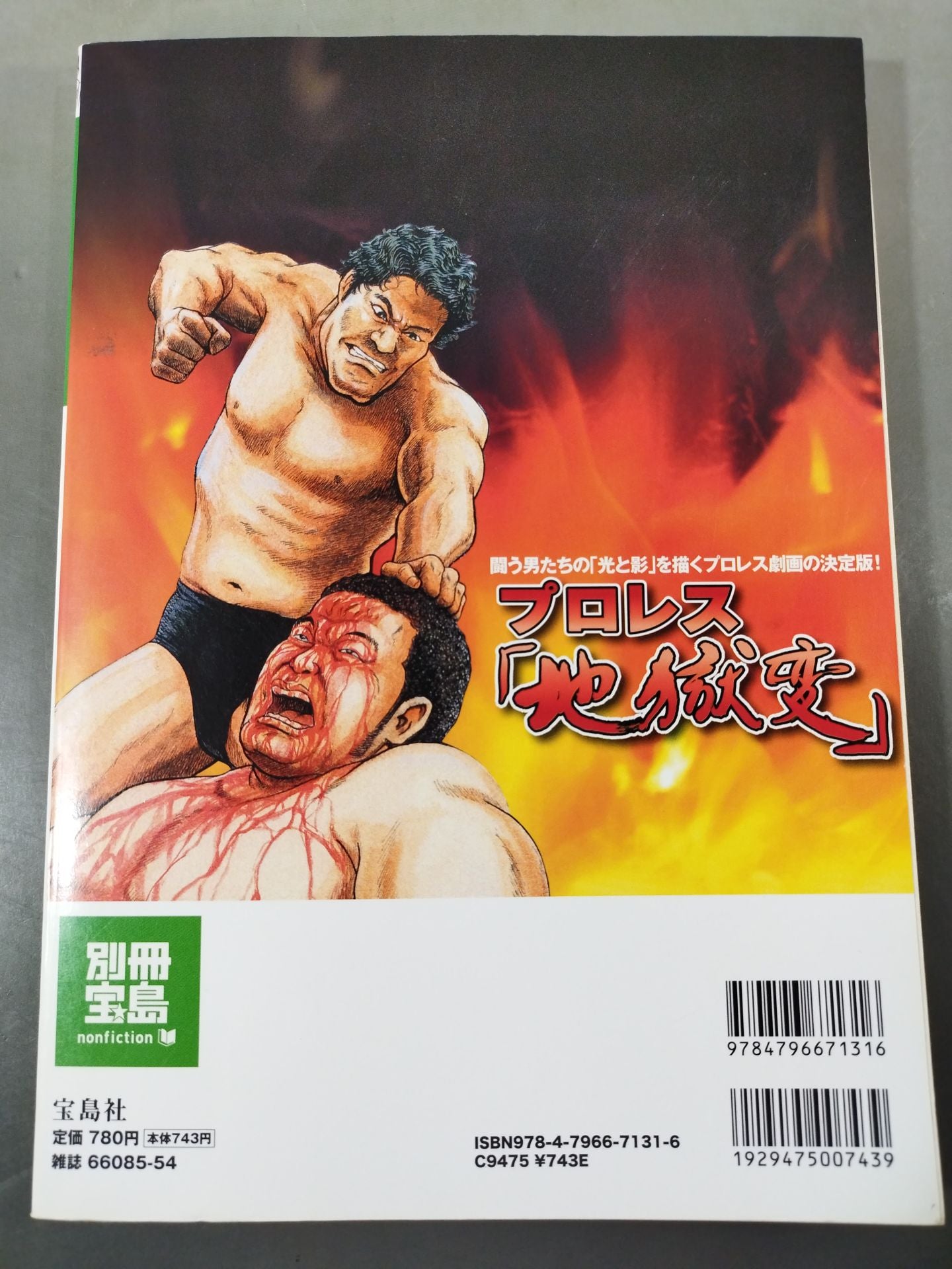 別冊宝島1630 プロレス『地獄変』闘う男たちの「光と影」を描くプロレス劇画の決定版!