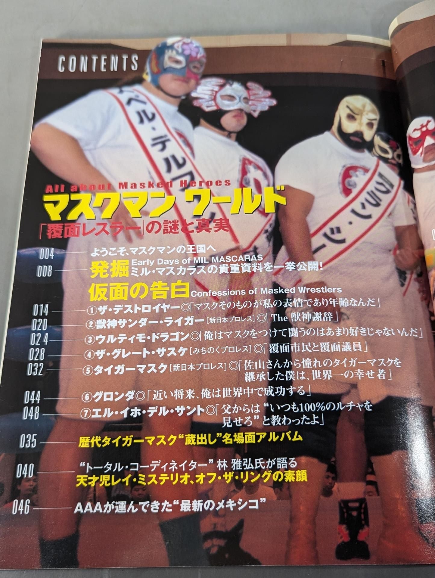 The Mystery and Truth of The Masked Man World "Masked Wrestler"